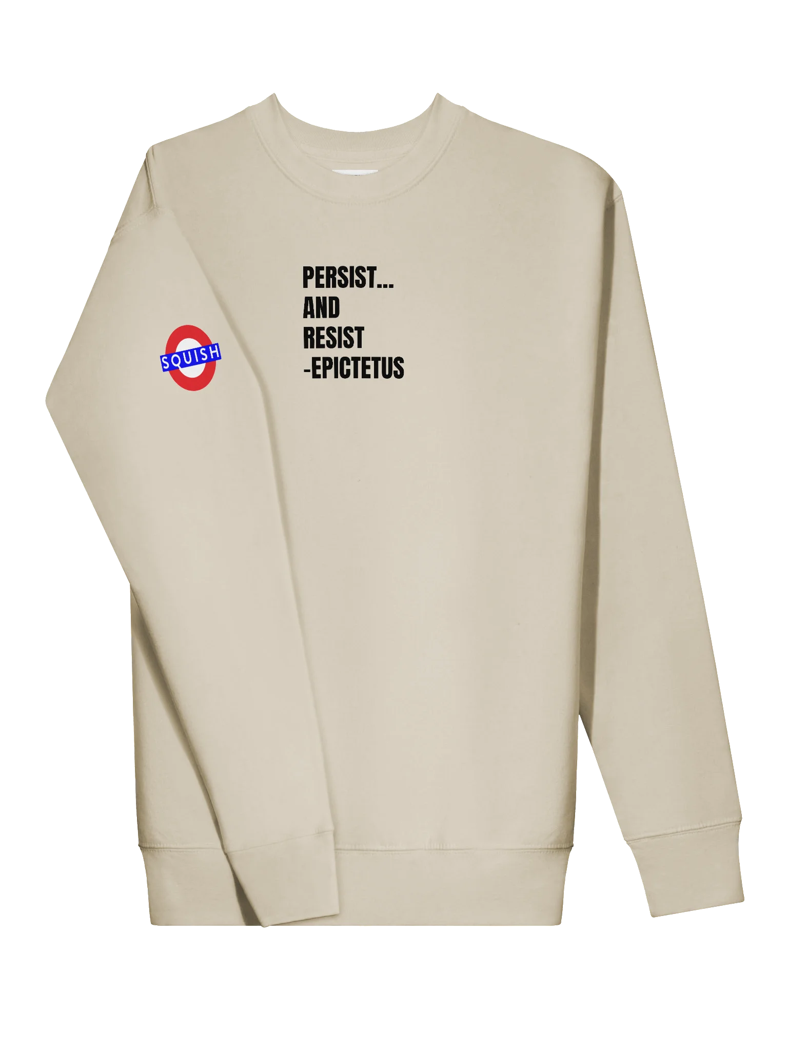 Persist and Resist Crewneck V1 - Black product image (2)