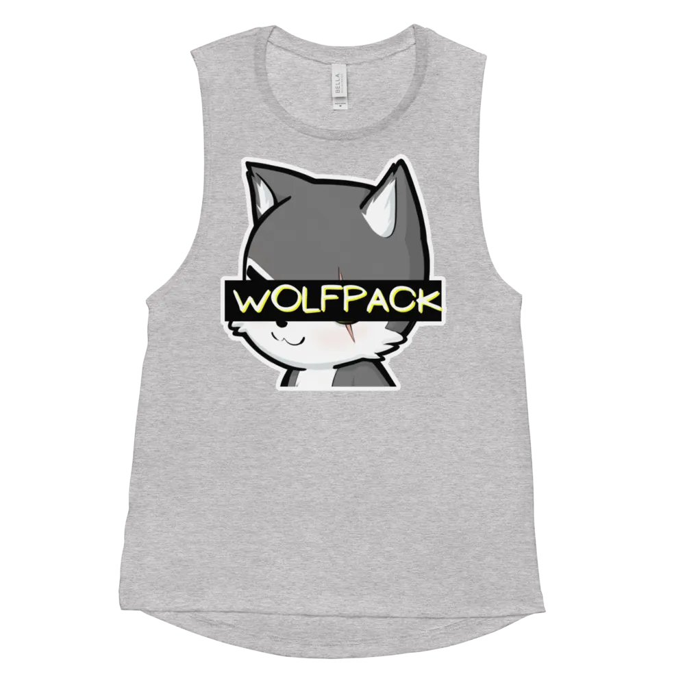 Women's WOLFPACK Tanktop (Chibi Wolf) product image (58)