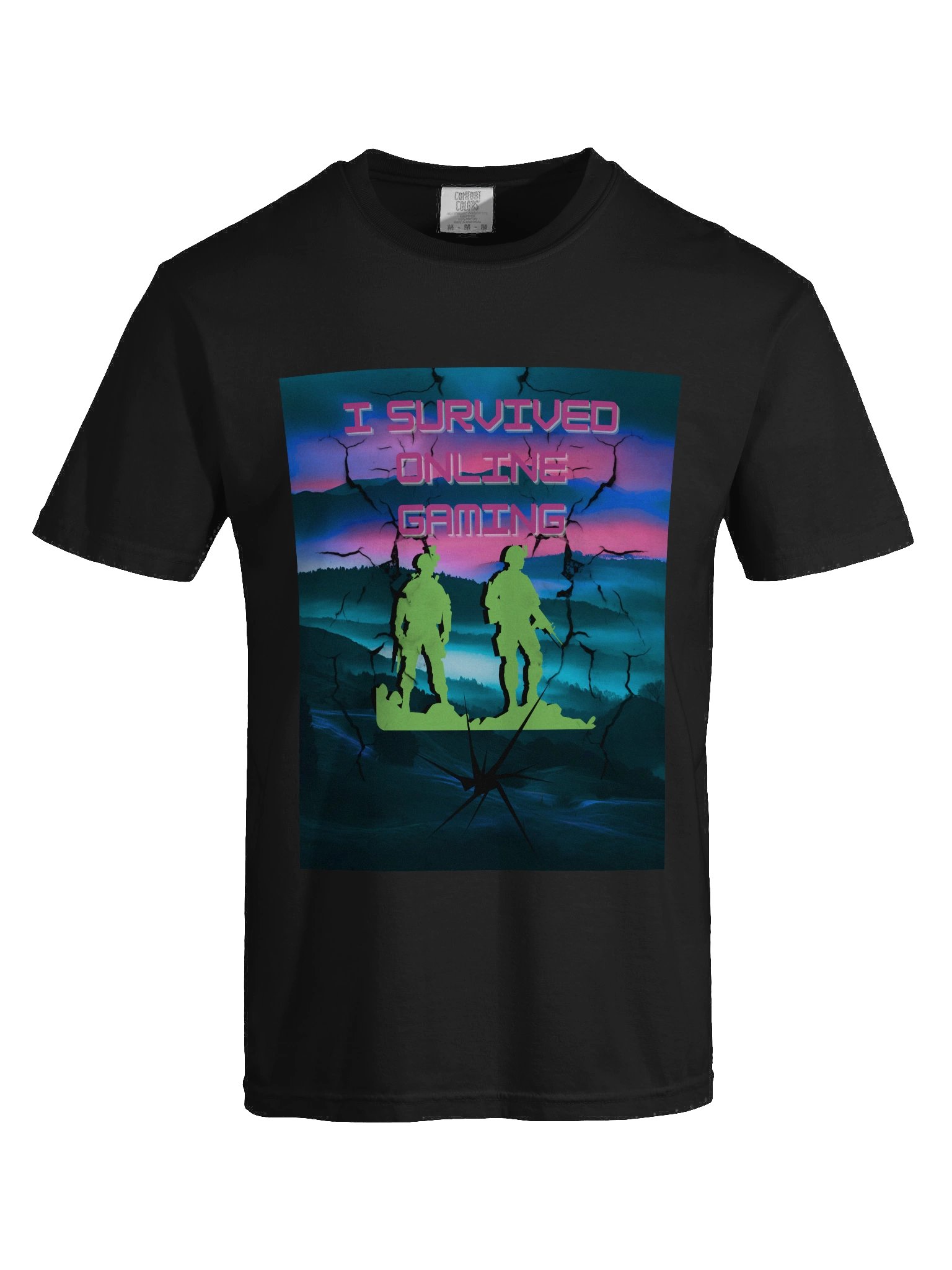 "I Survived Online Gaming" T-shirt product image (5)
