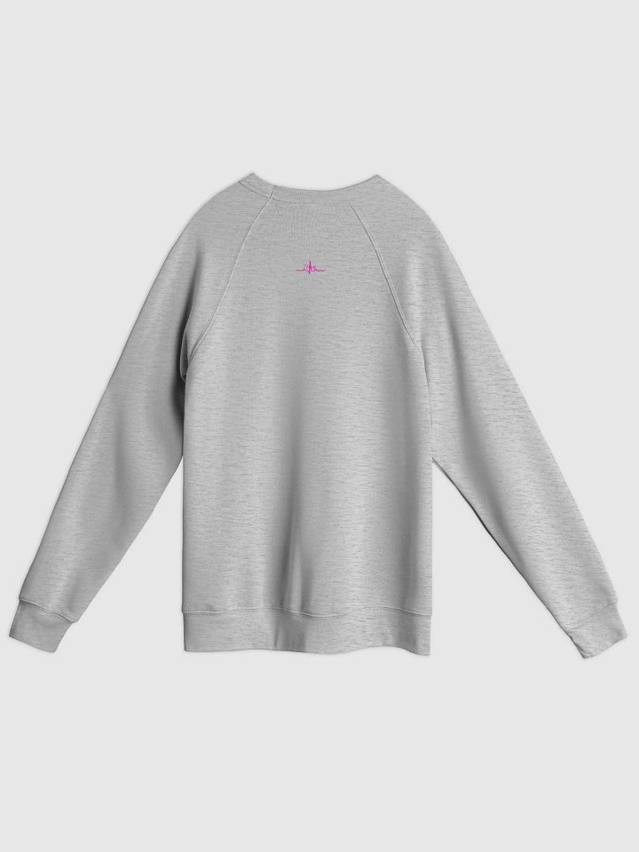 RUNNING MASCARA Unisex Comfy Raglan Sweatshirt product image (2)