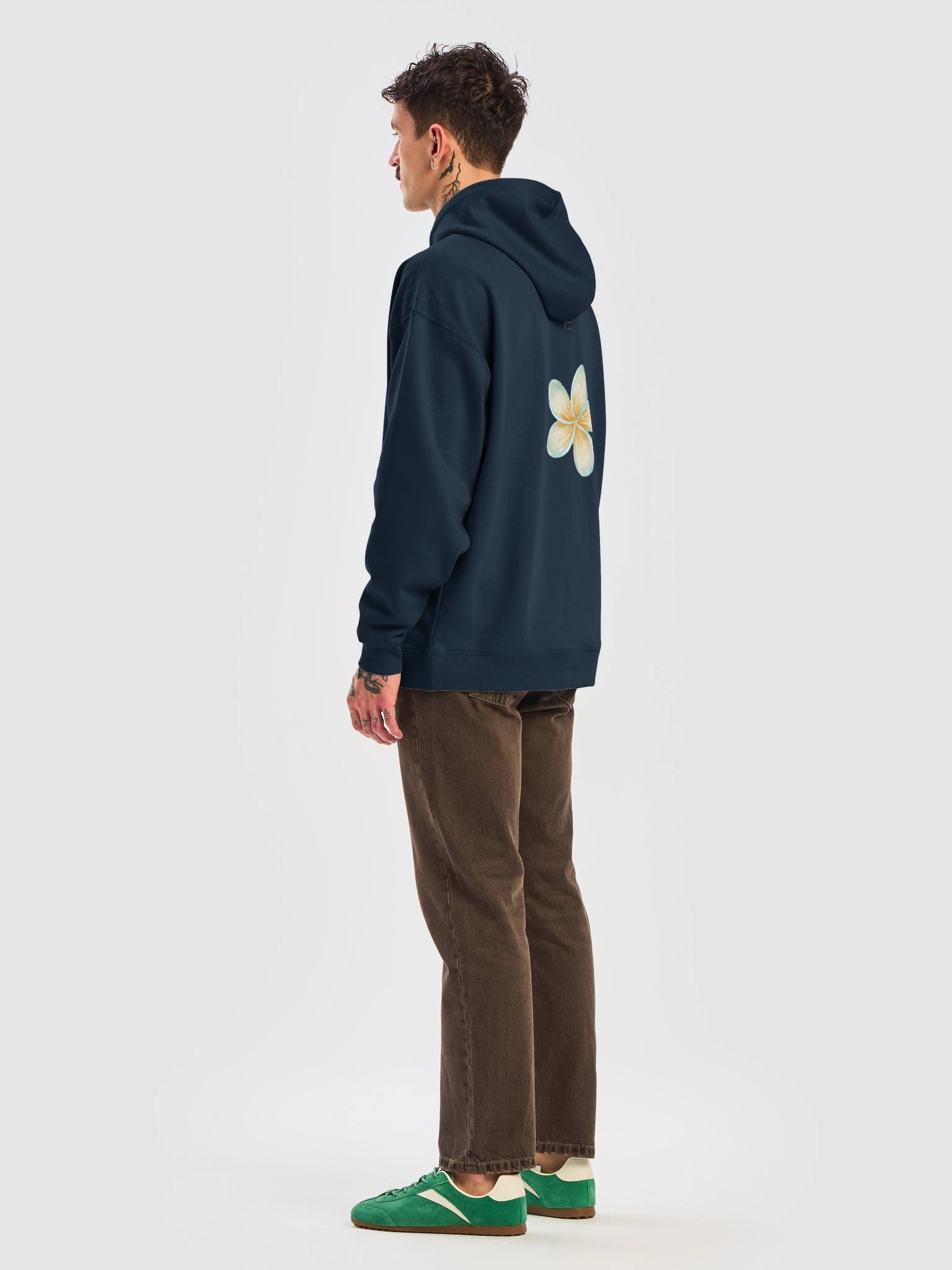 IBIZA Blue Flower Hoodie product image (20)