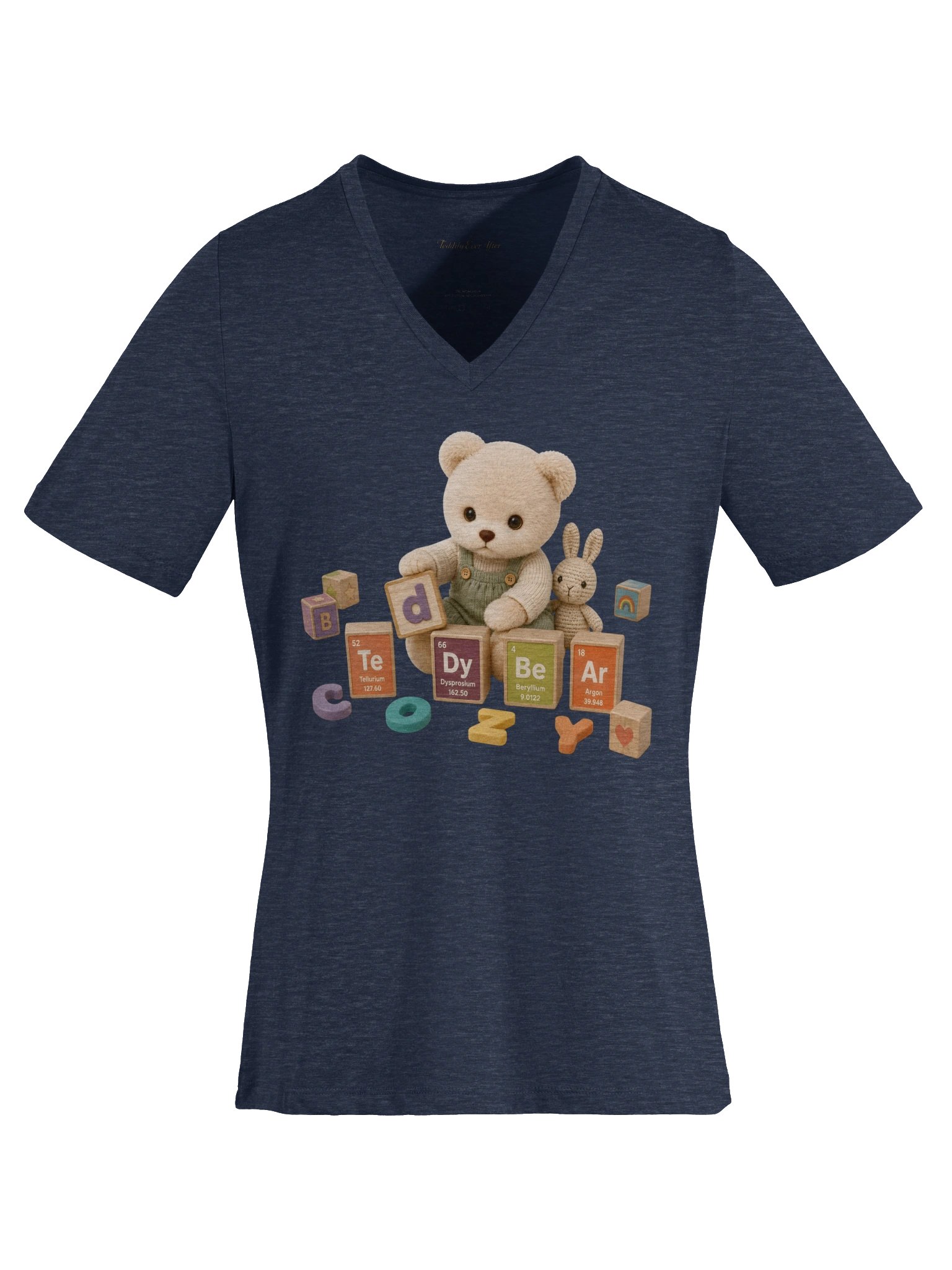 Periodic Table of Cozy™ Women’s Relaxed V-Neck T-Shirt product image (26)