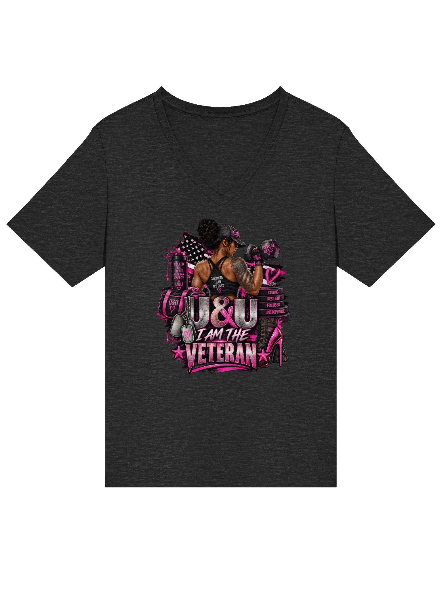 I am the Veteran V-Neck Tee 3 product image (1)