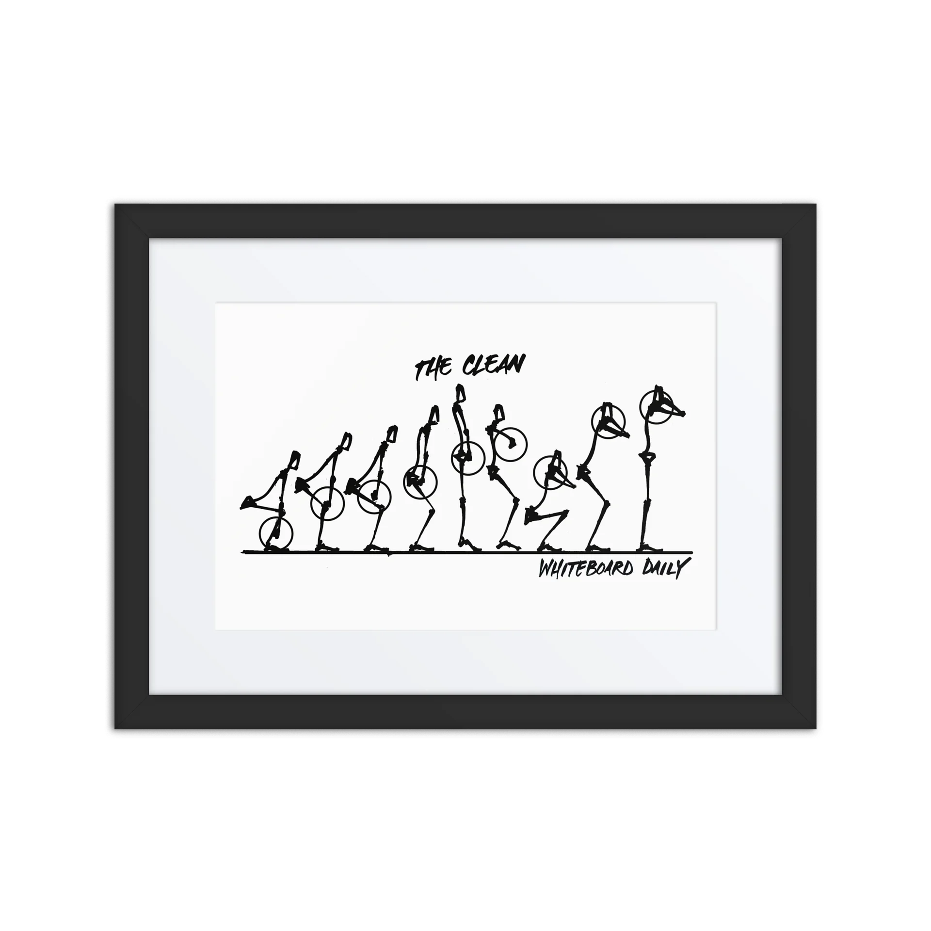 Framed Clean Sequence Print product image (1)