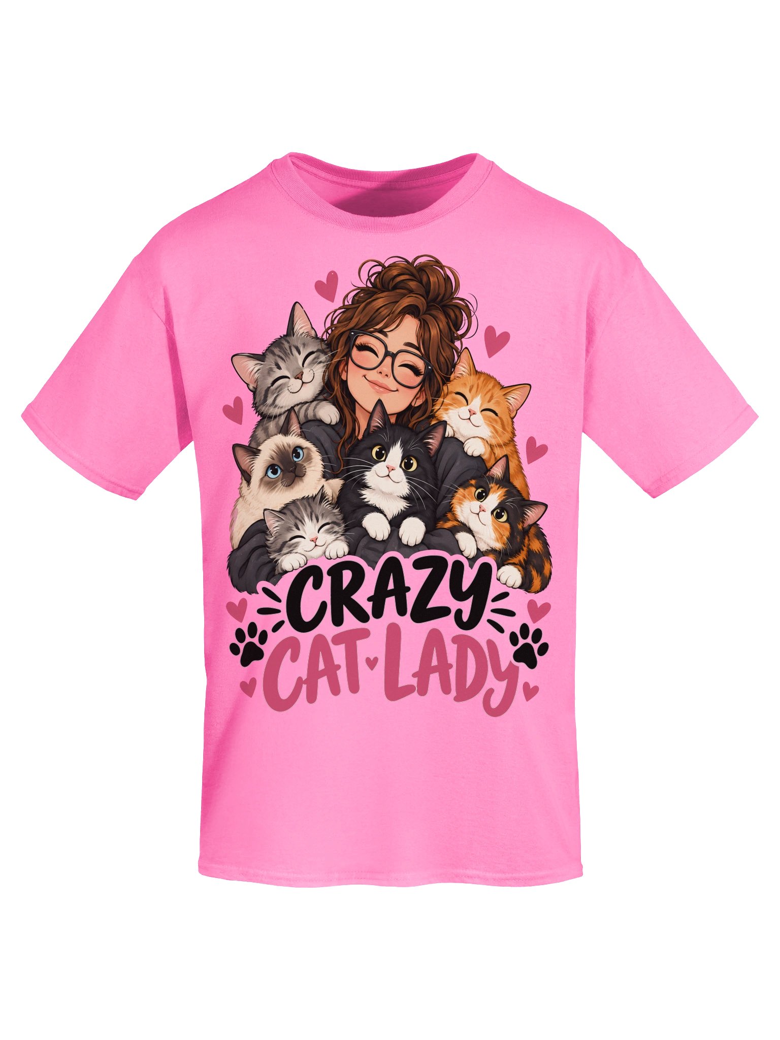 Crazy Cat Lady T-Shirt product image (85)