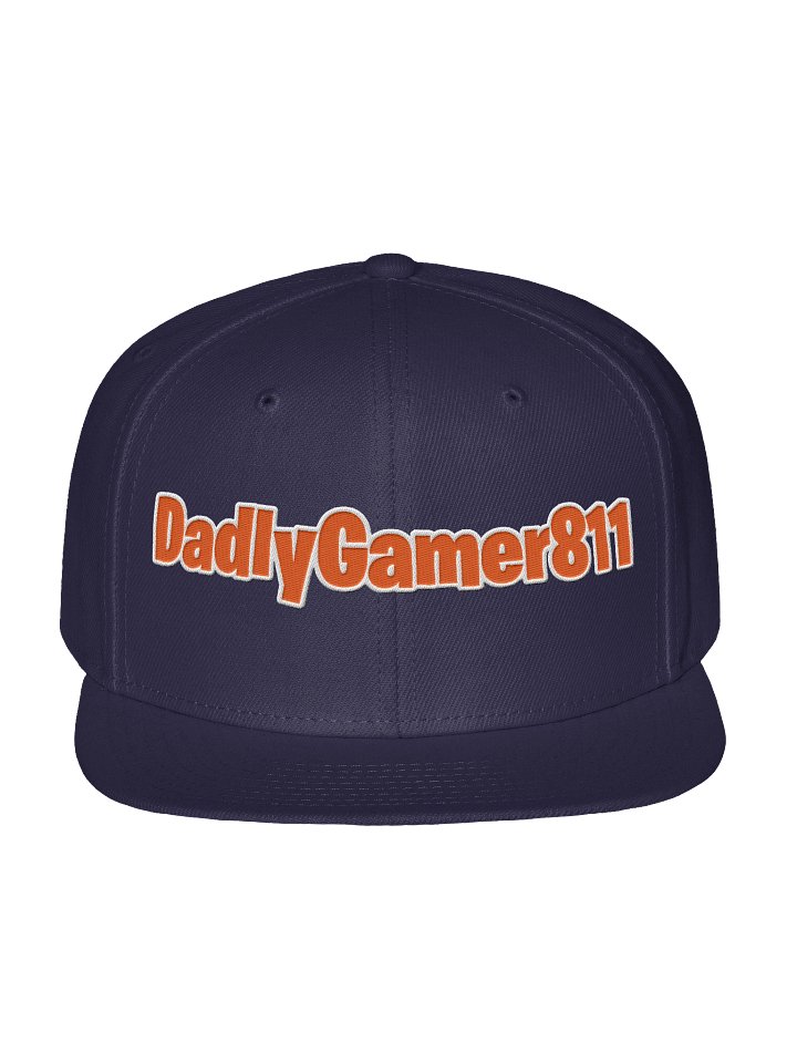 DadlyGamer811 Signature Wool Snapback - Blue product image (1)