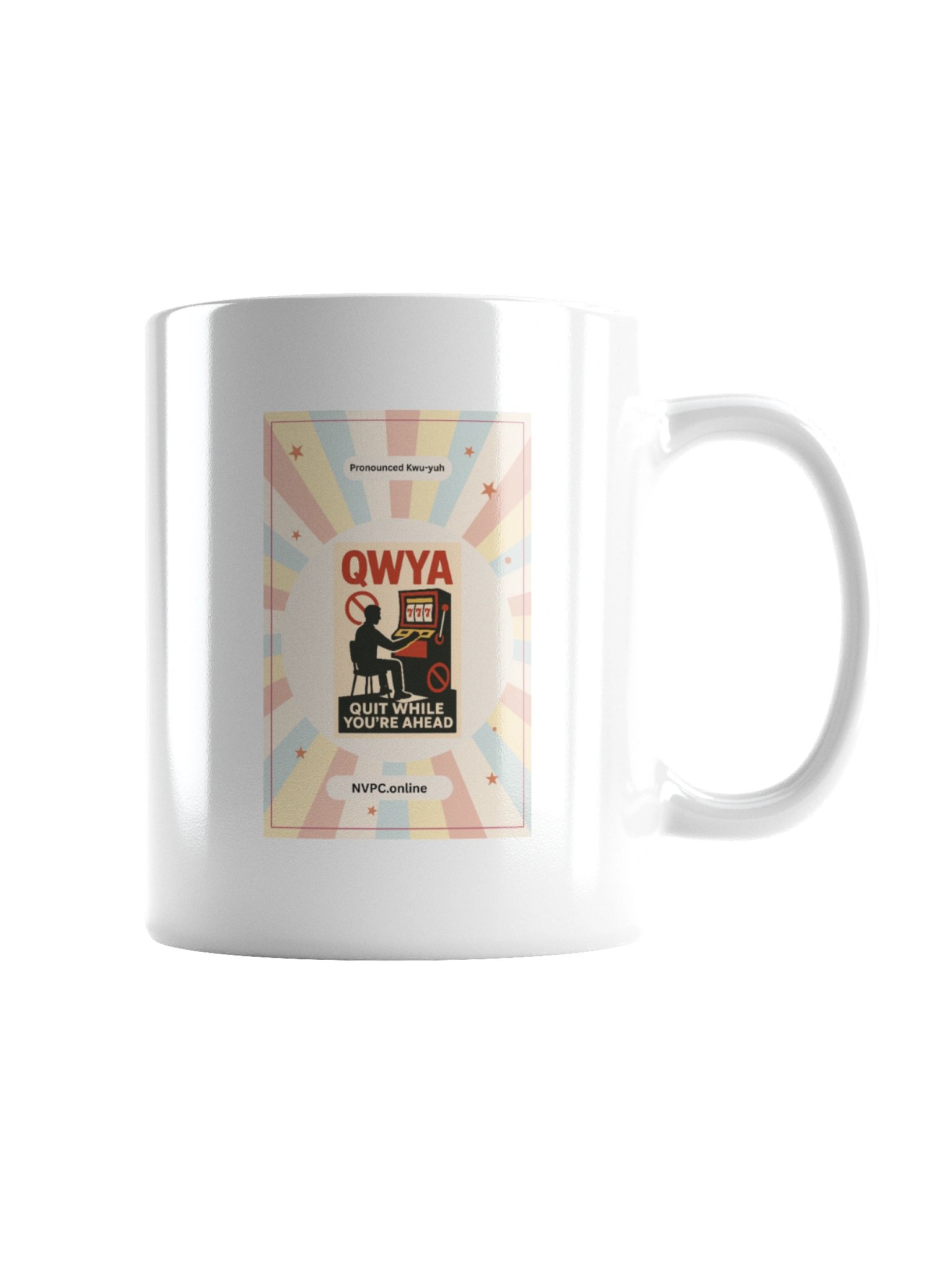 Quit While You're Ahead Mug - NVPC Online Edition product image (4)