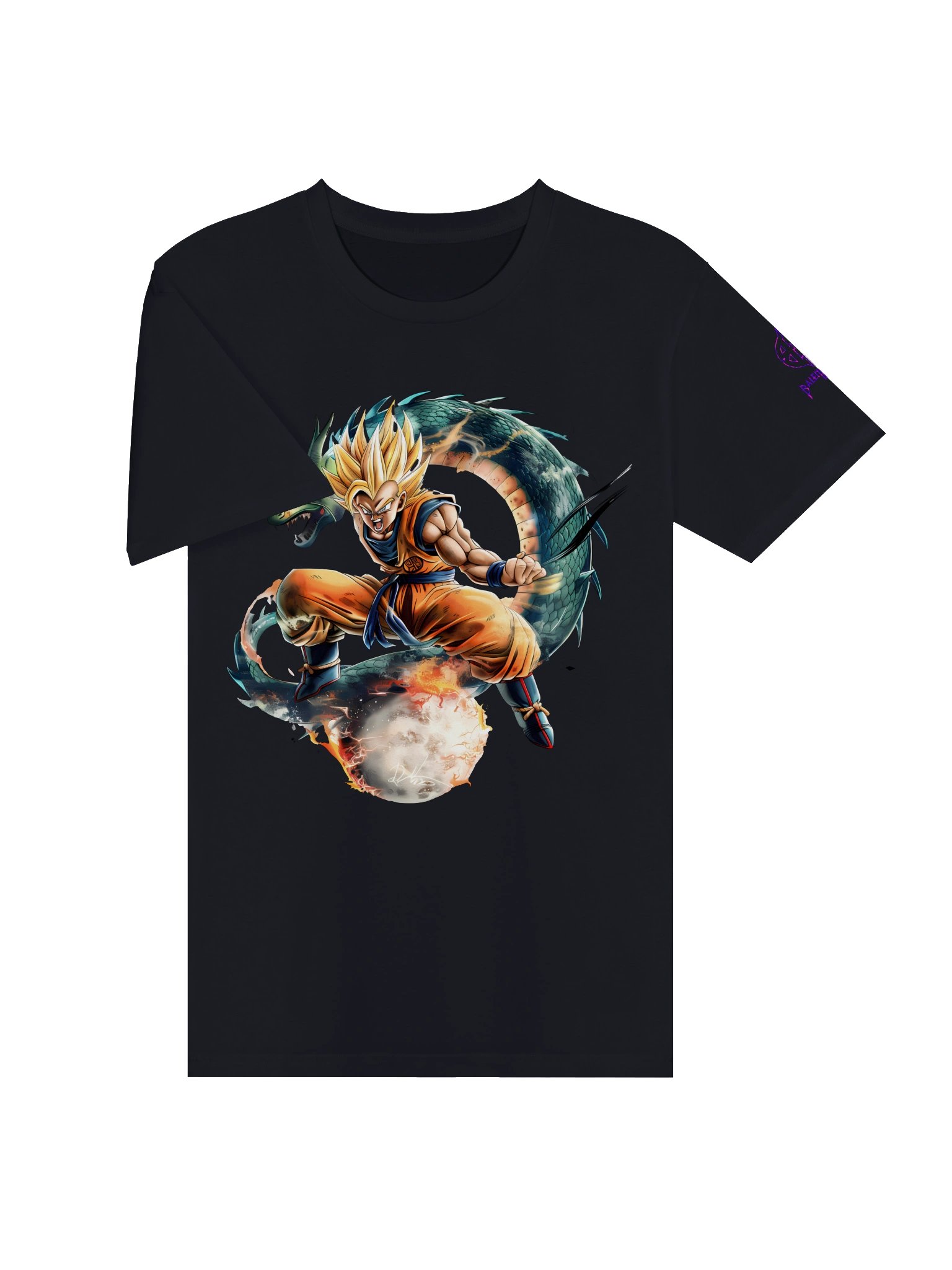 Super Saiyan Goku with Dragon, Fireball Pose BY BALONCIAGA product image (35)