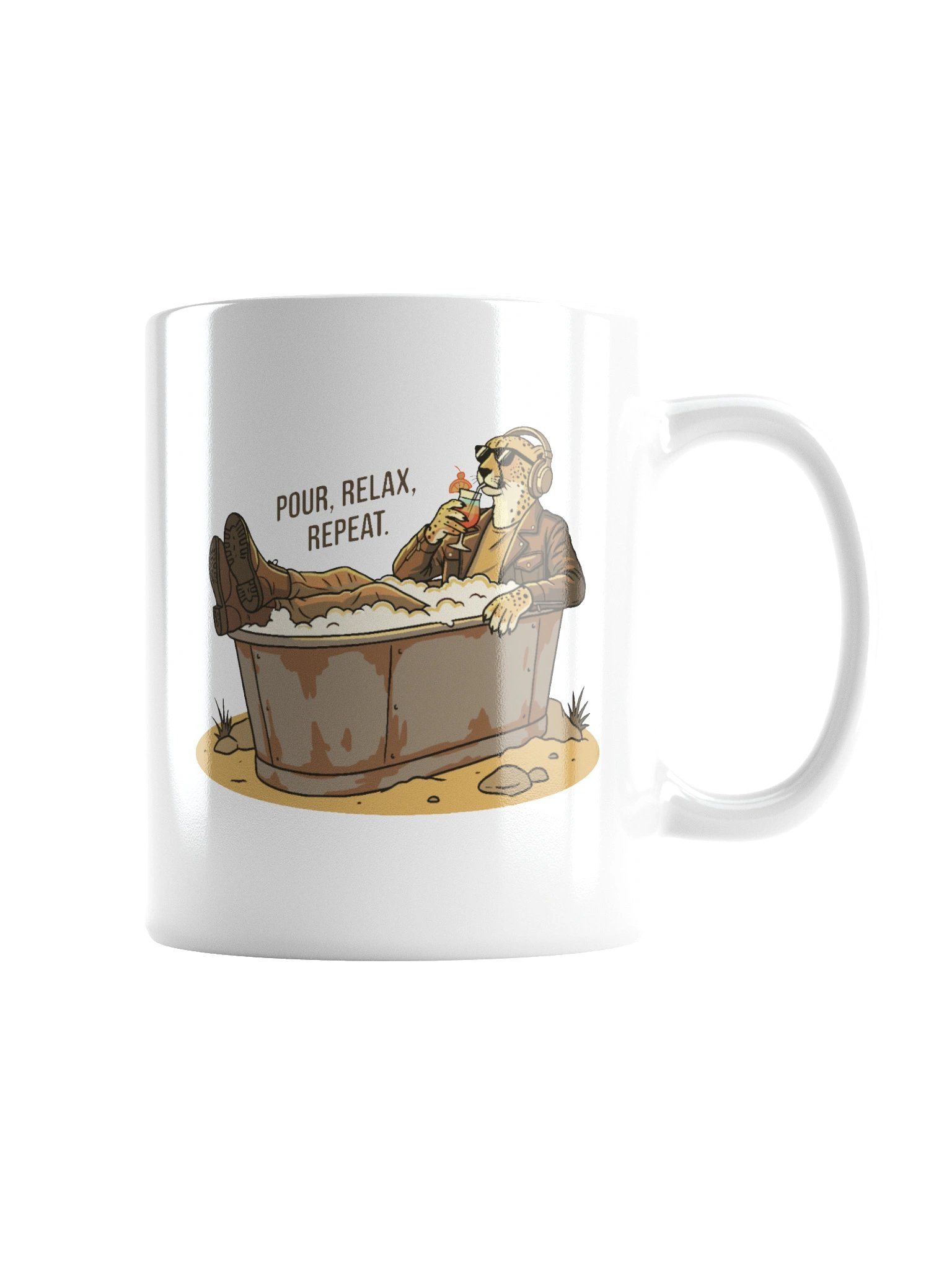 "Pour, Relax, Repeat" Mug product image (3)