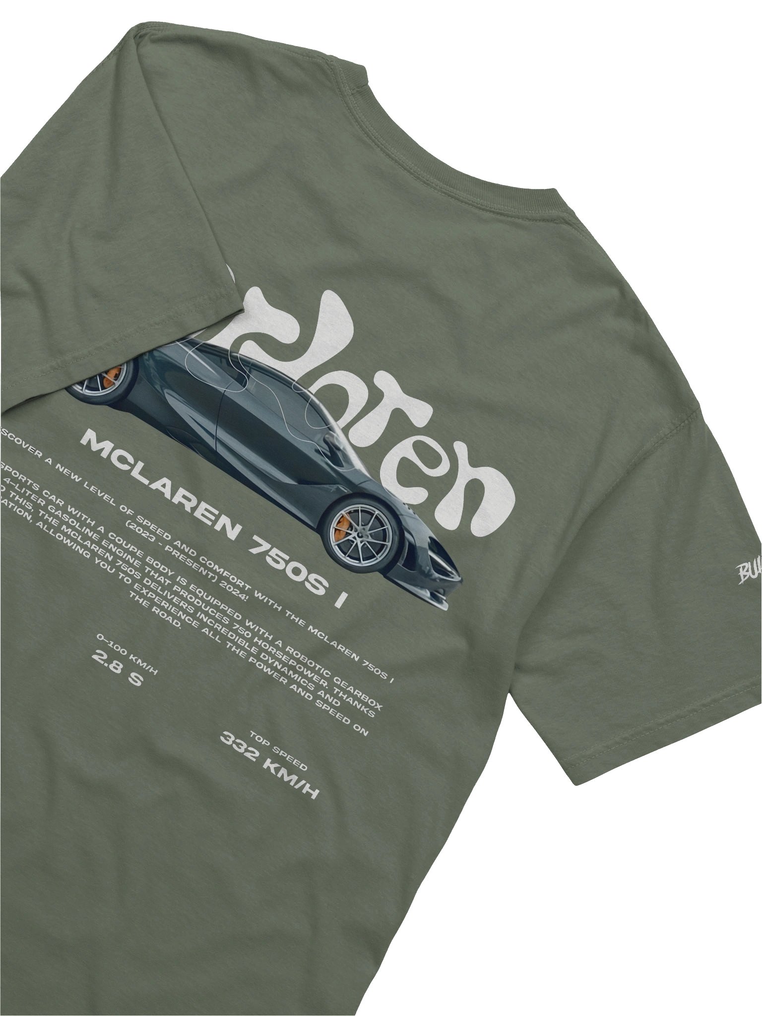 Mclaren 750S I Tee - Bulvant - Y8fZLIStDY0