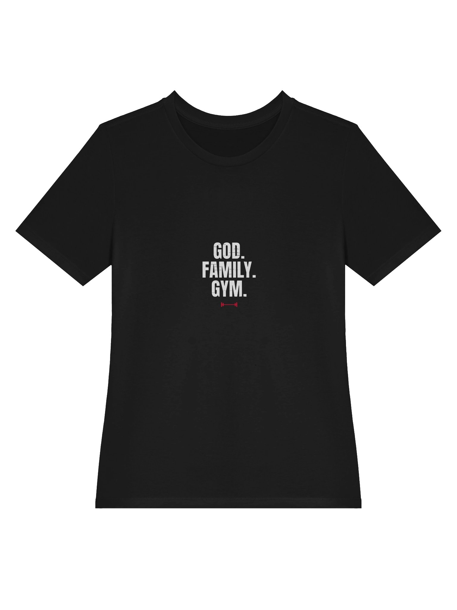 God. Family. Gym. — Women's Fitted Athletic Tee product image (3)