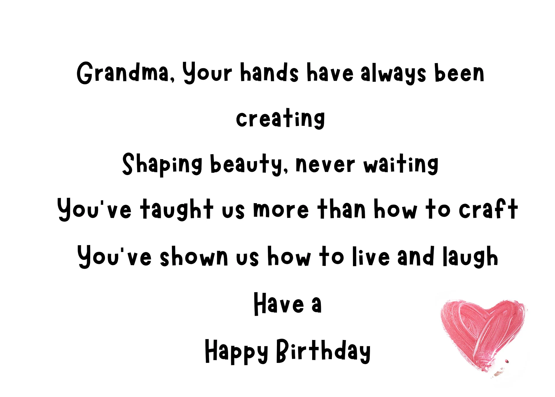 Shaper Of Beauty: Grandma Birthday product image (3)