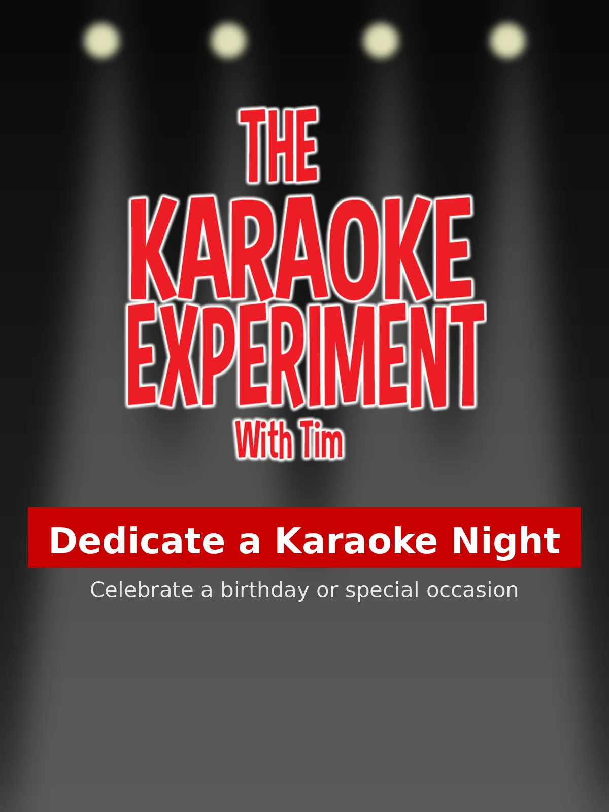 Dedicate a Karaoke Night! Celebrate a Special Occasion! product image (1)