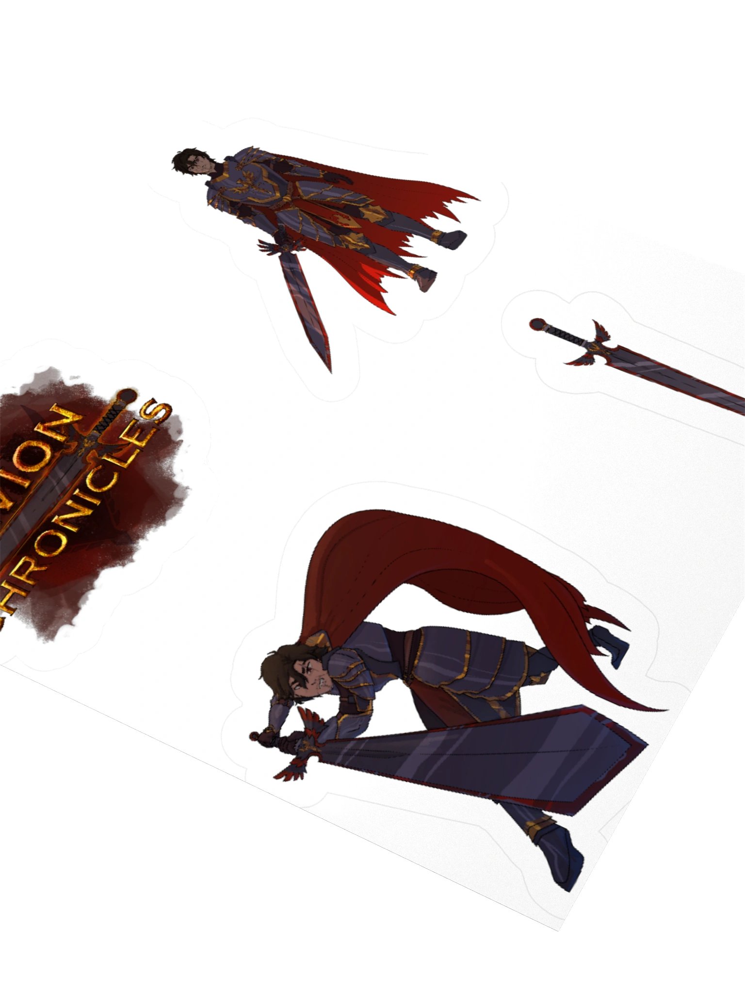 Sir Red Sticker Sheet product image (9)