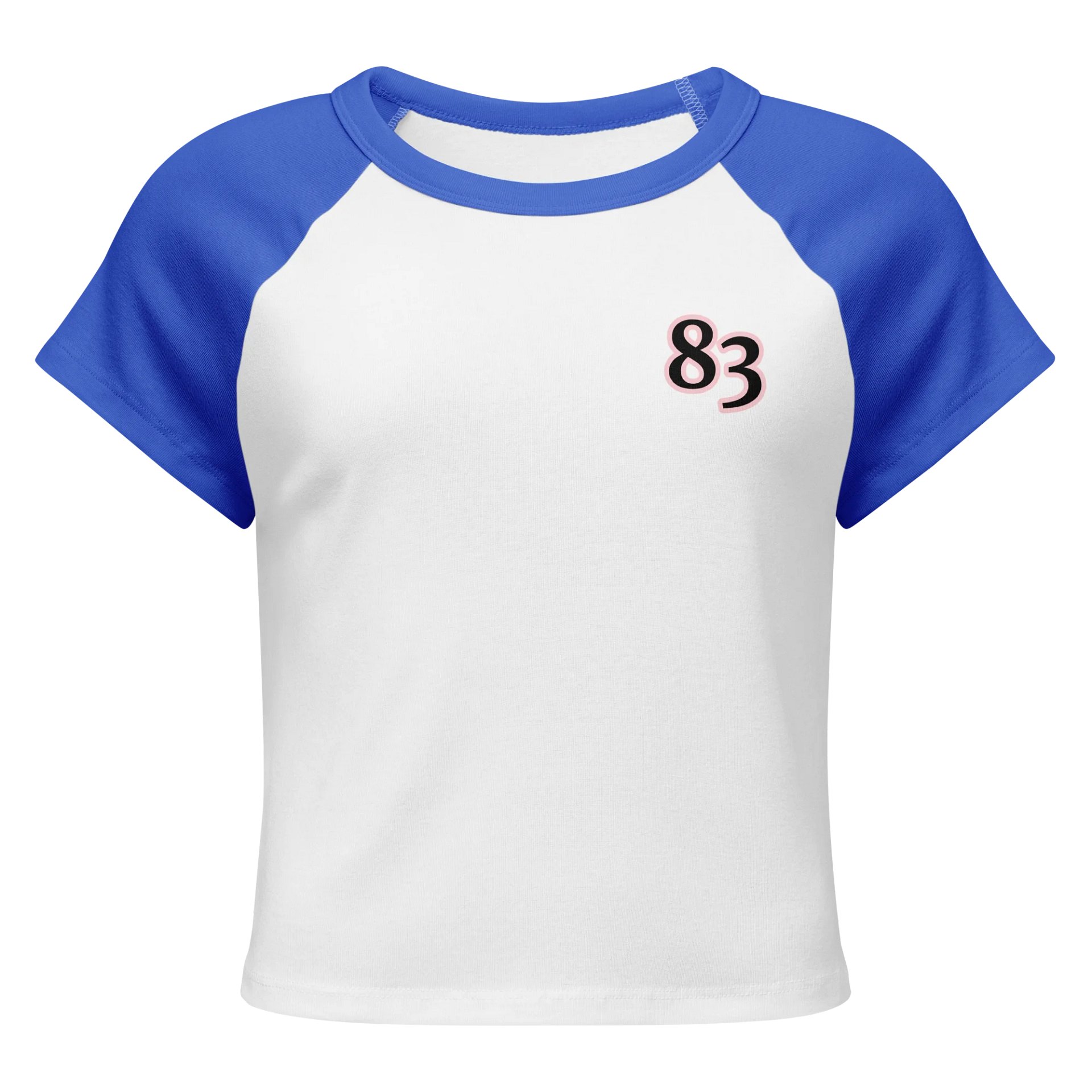 Retro Chic 83 Raglan Baby Tee product image (4)