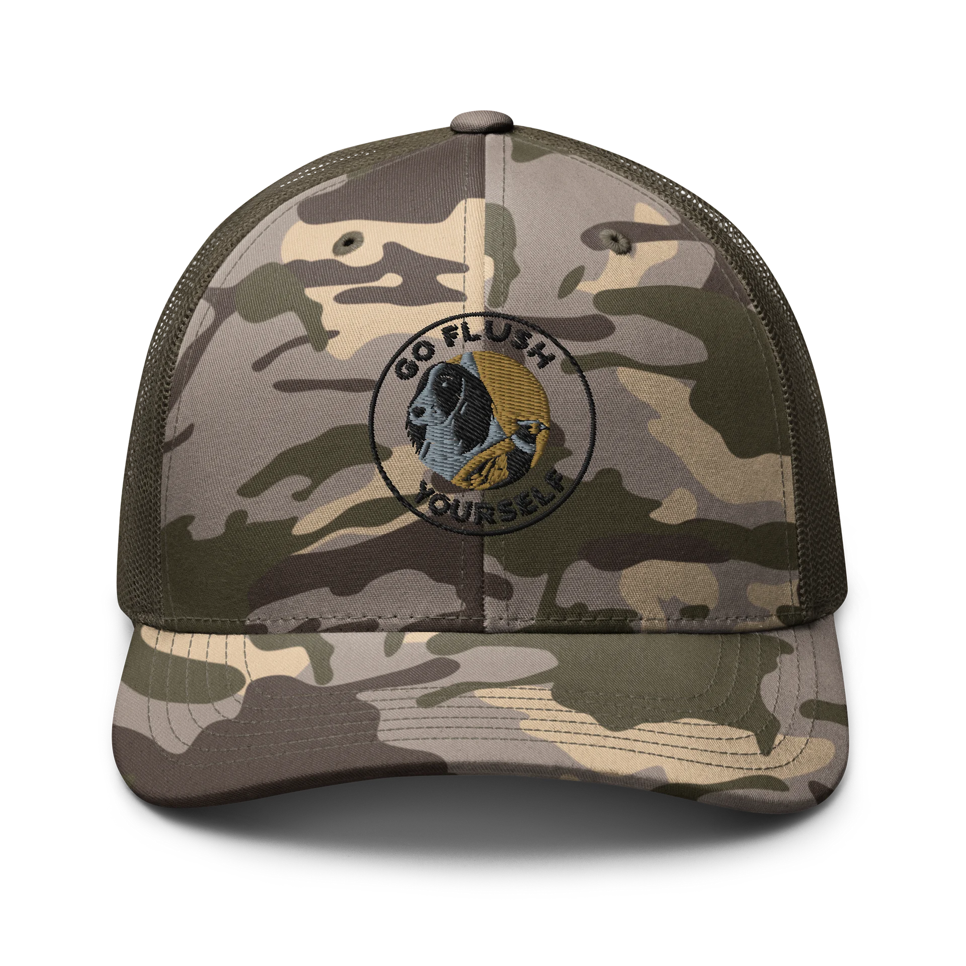 Go Flush Yourself Camo Hat product image (1)