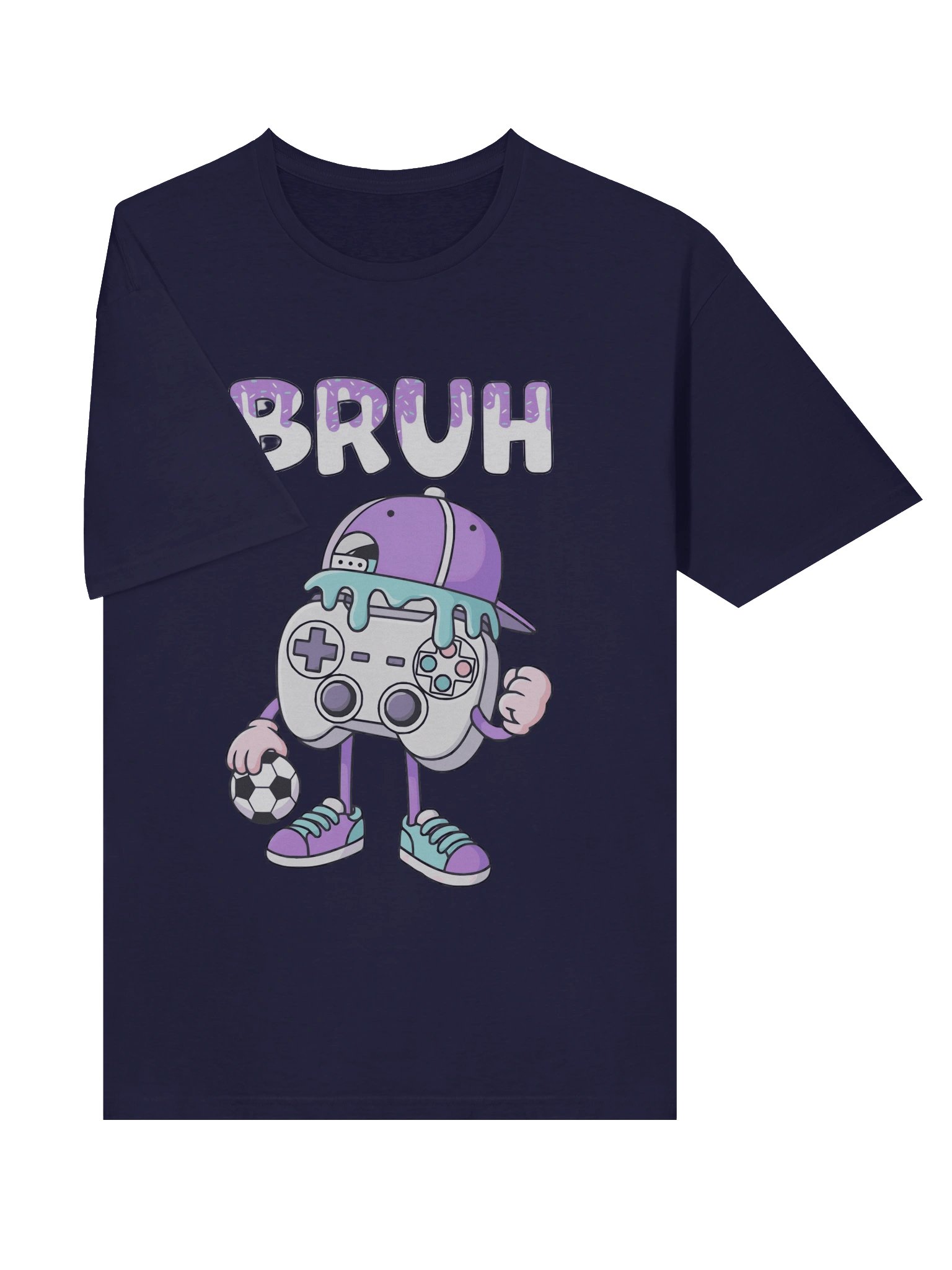 Bruh Funny Gaming Controller Unisex T-Shirt product image (3)