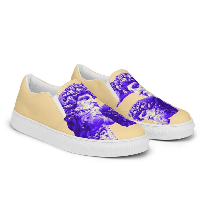 Zeus Glitch Slip-On Canvas Shoes product image (2)