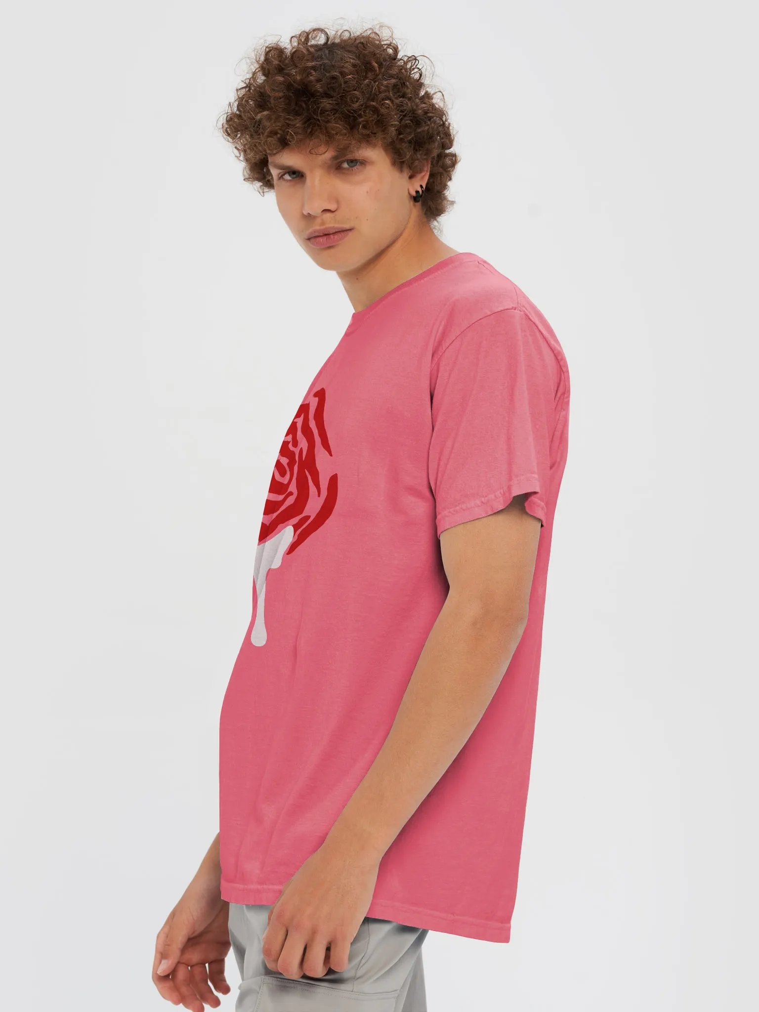 Wet Rose · heavyweight t-shirt product image (7)