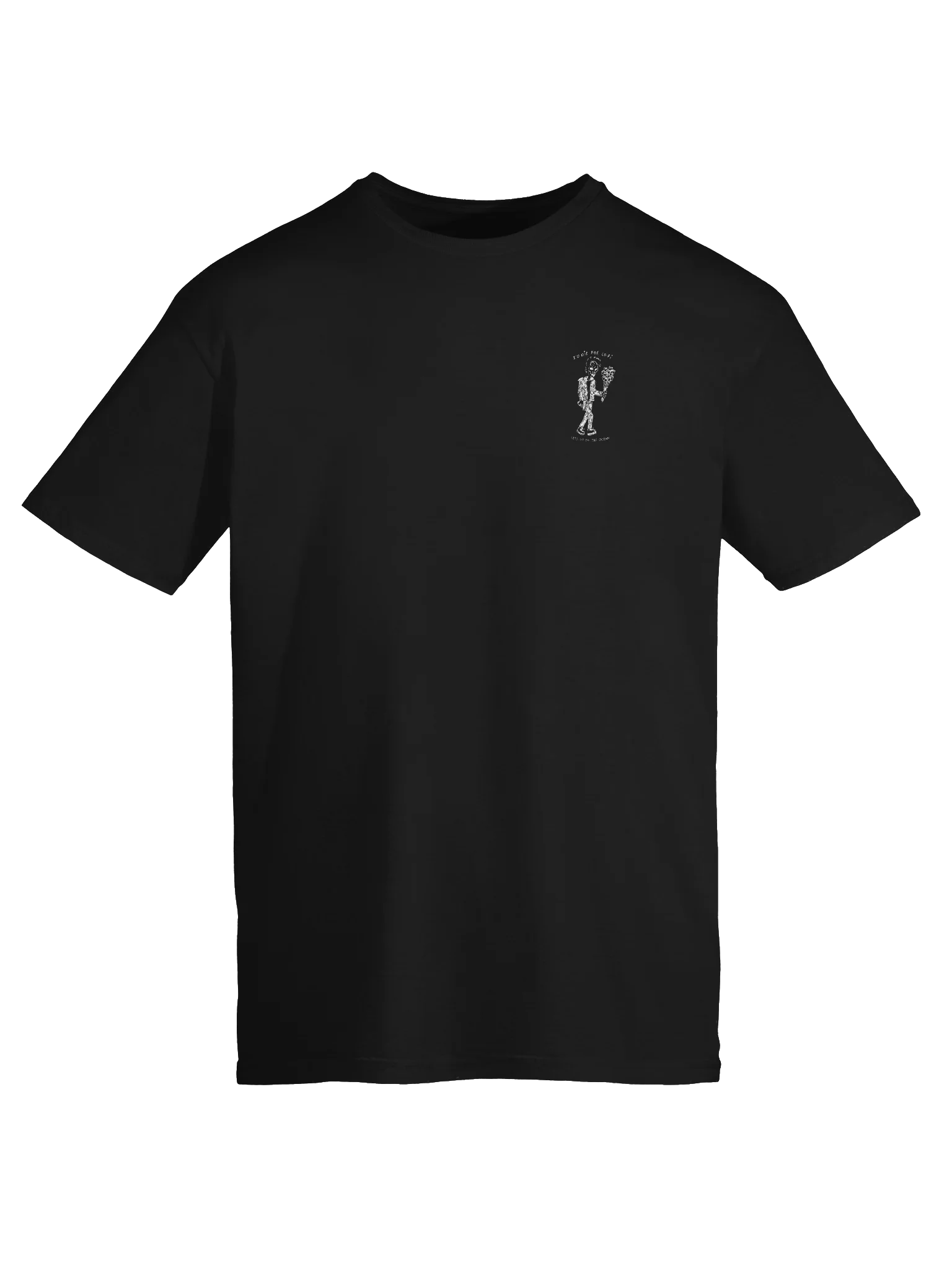 Lets Go To The Ocean Soft Style Pocket Tee product image (4)
