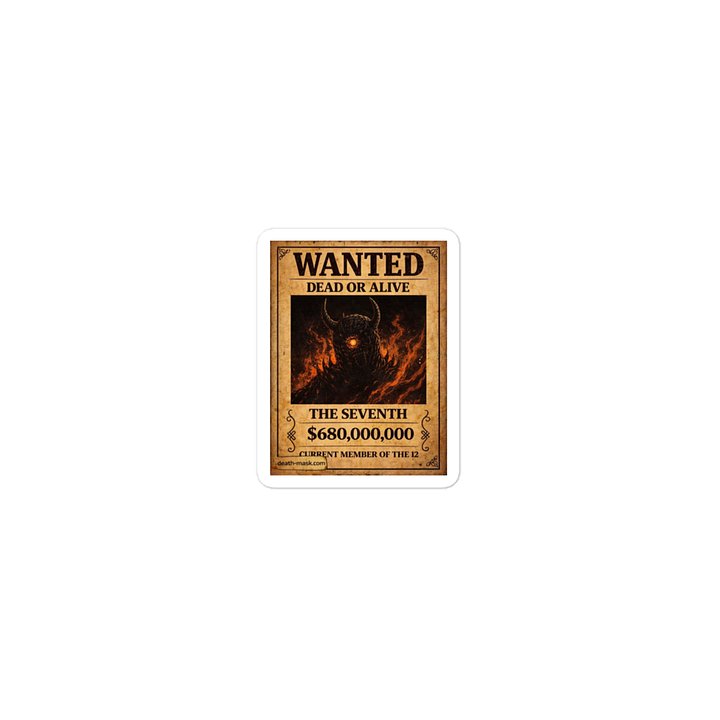 The Seventh Sticker product image (1)