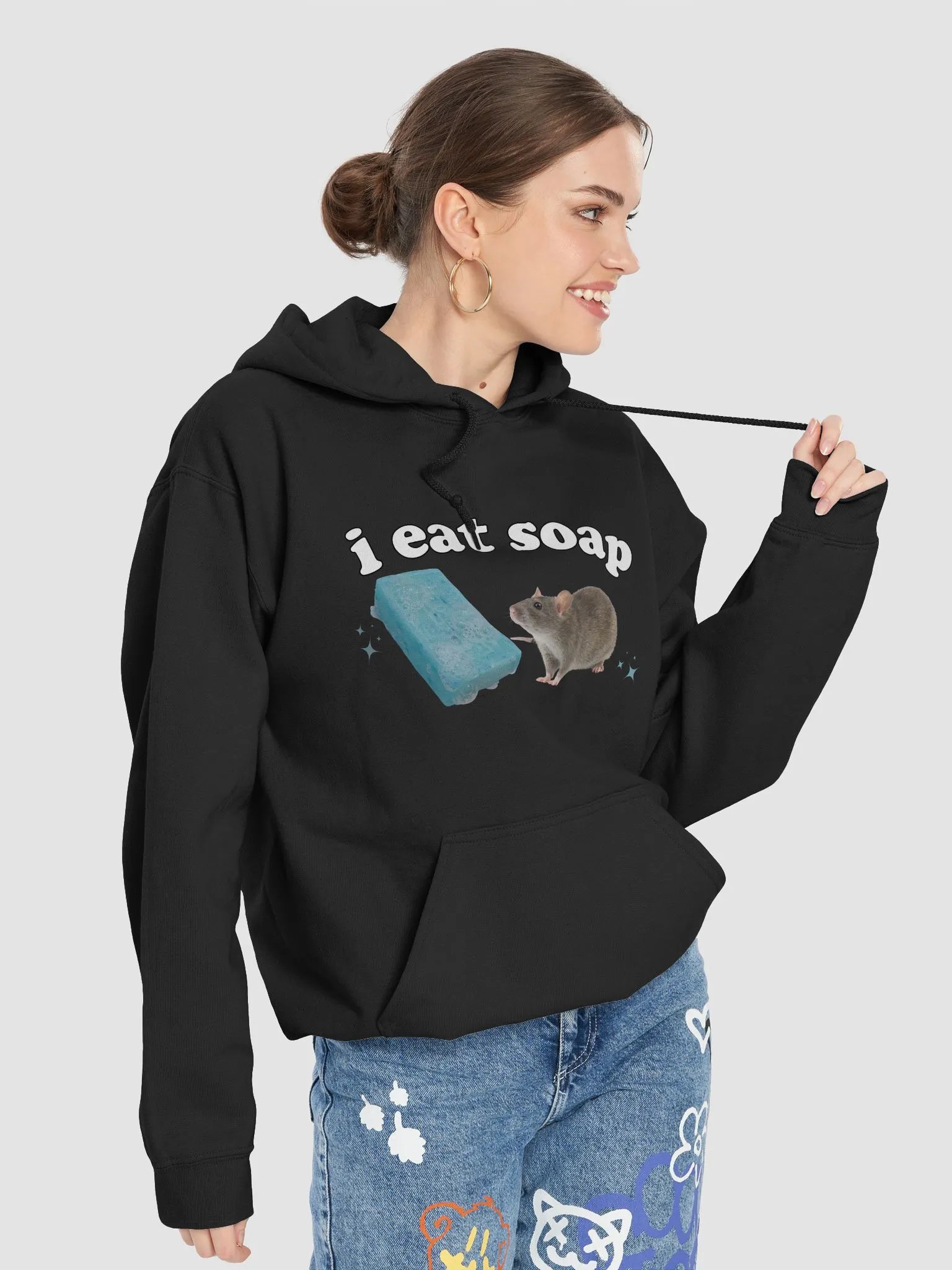 i eat soap Hoodie product image (7)