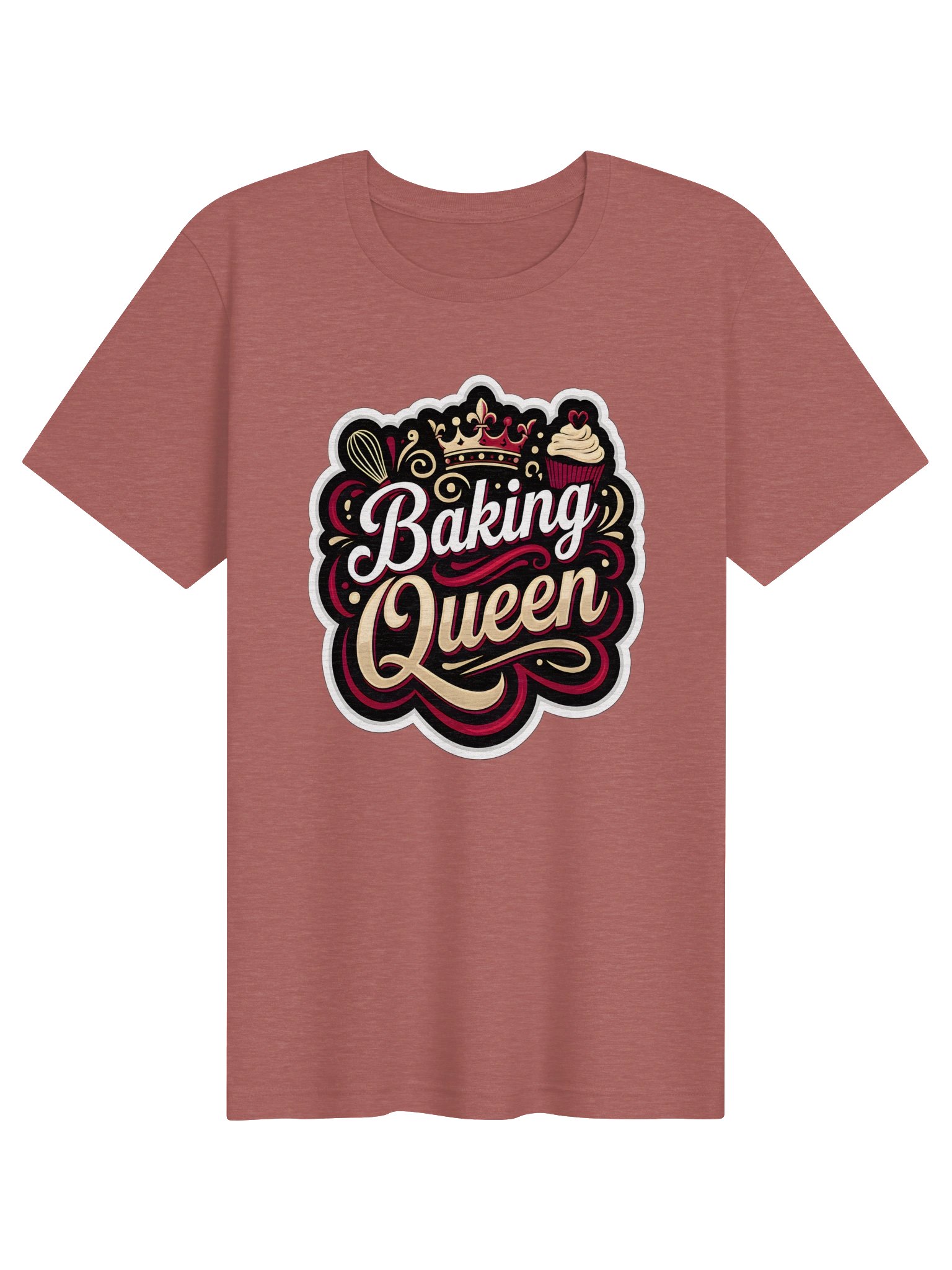 Baking Queen Whisk Crown Tee product image (3)