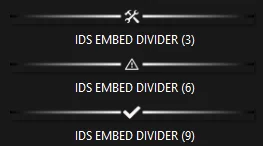 Misty Embed Divider Bars product image (2)