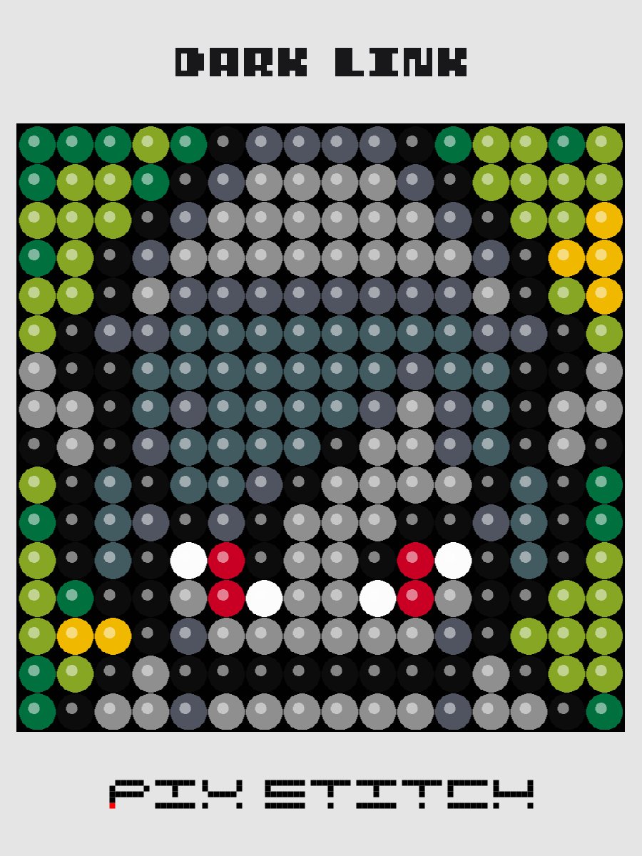 Dark Link Pixel Art product image (1)