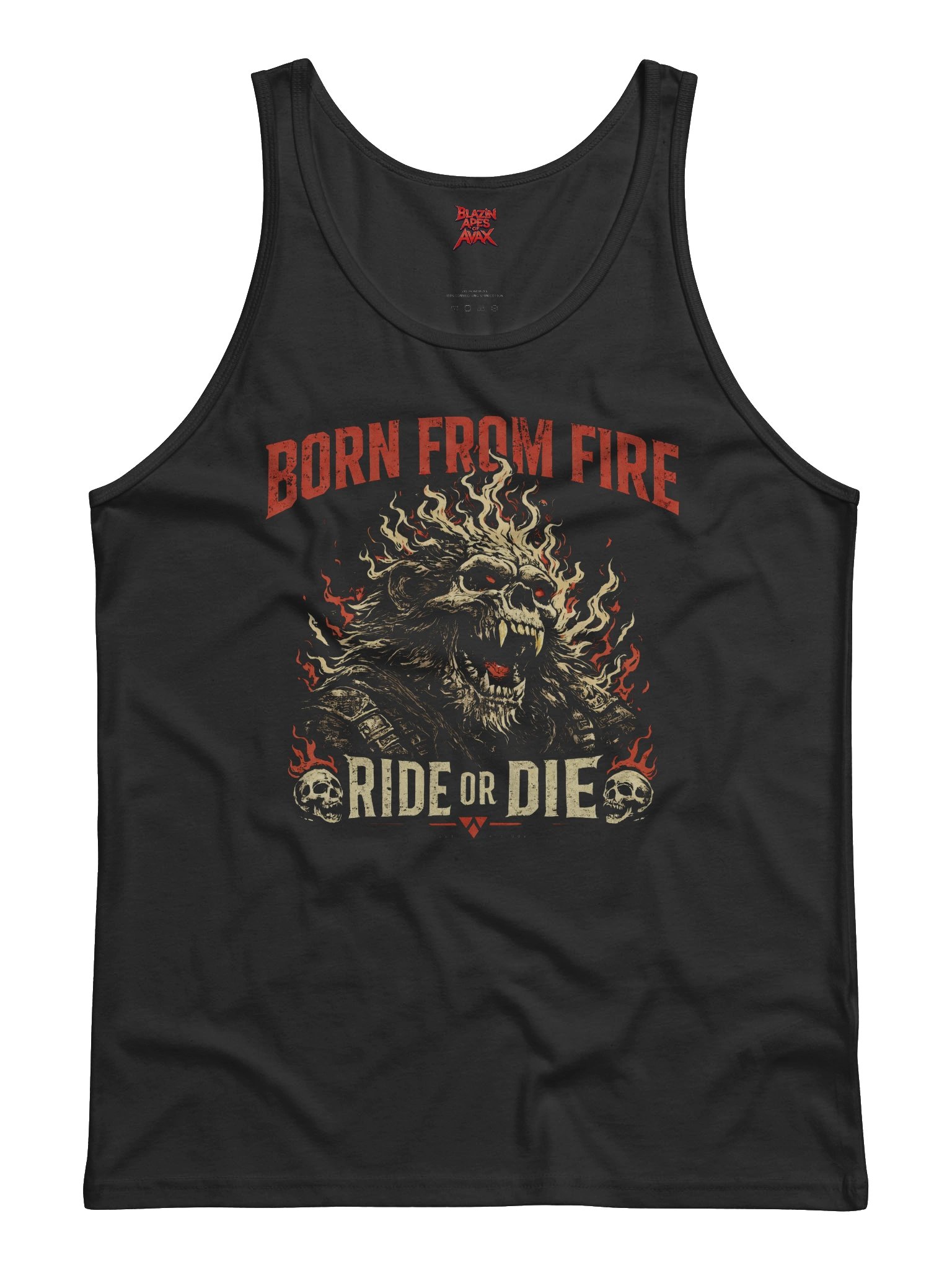 Born from Fire, Live on AVAX Tank-top product image (1)