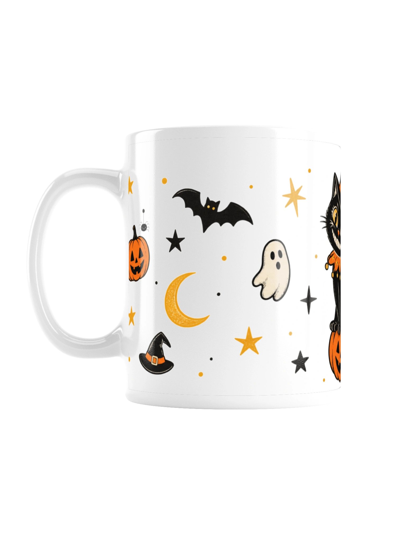 Cute Black Cat Halloween Mug product image (2)