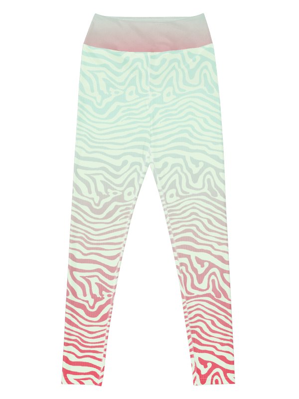 Mint Zebra-yoga leggings product image (3)