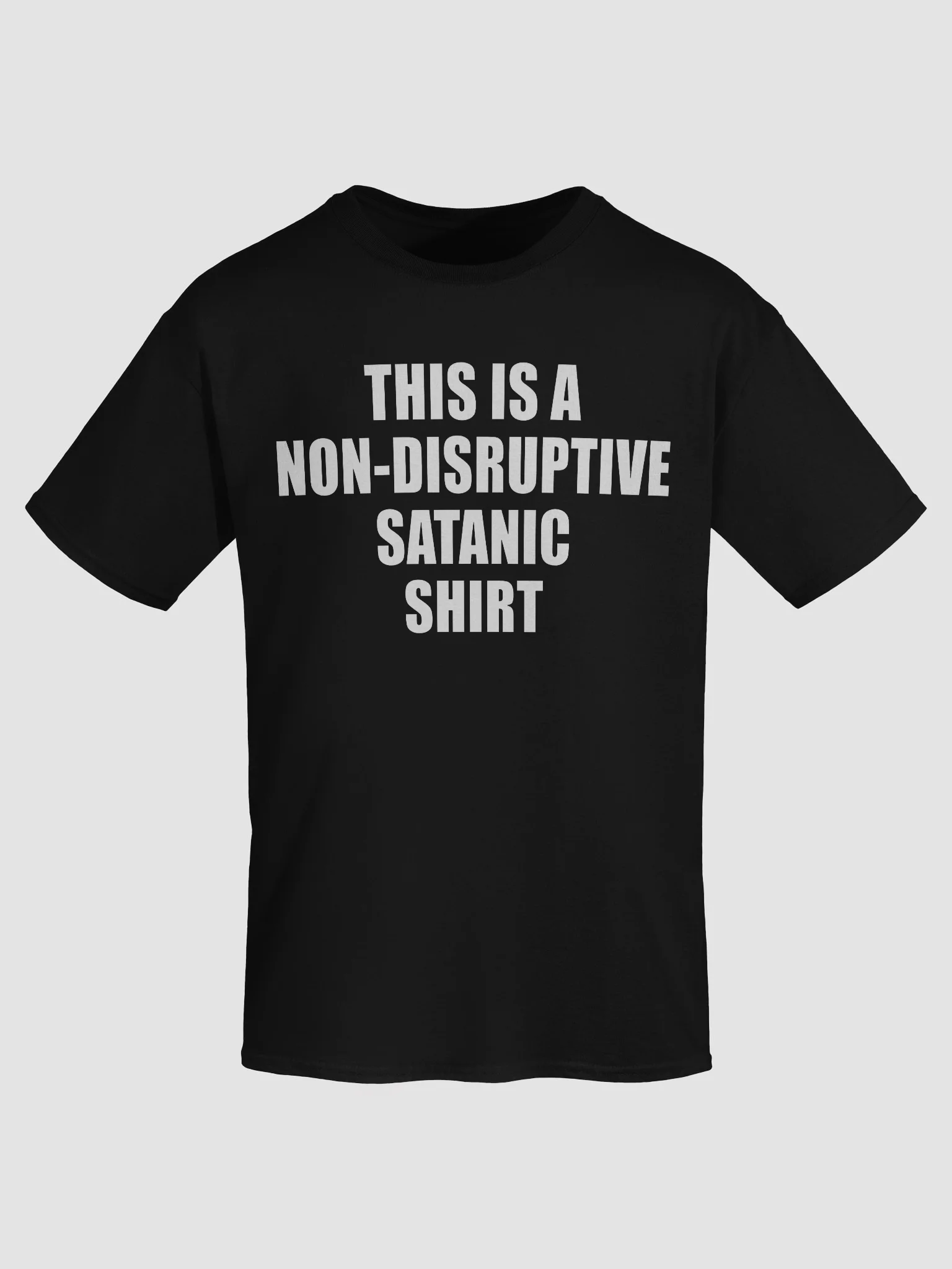 Non-Disruptive Satanist - Shirt product image (69)