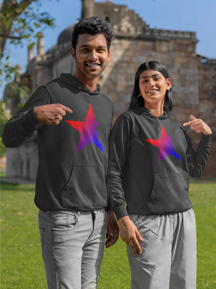 Ziggy Black Star Unisex Hoodie product image (1)