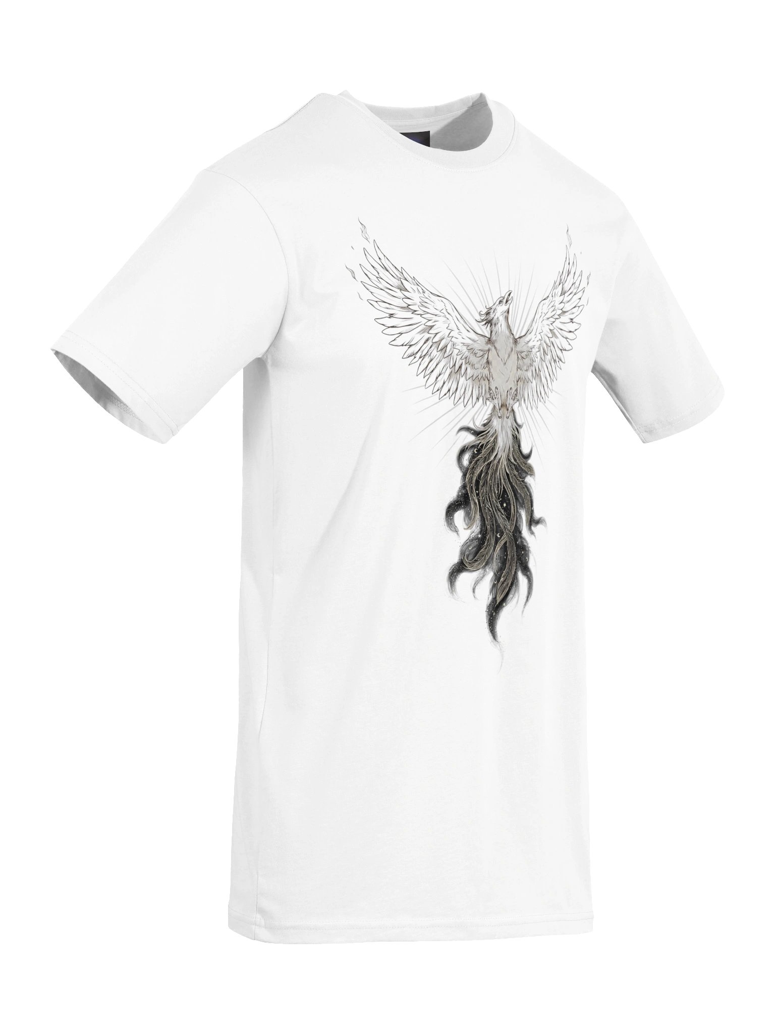 The Phoenix Ascension // Cosmic Nebula Heavyweight Tee product image (8)