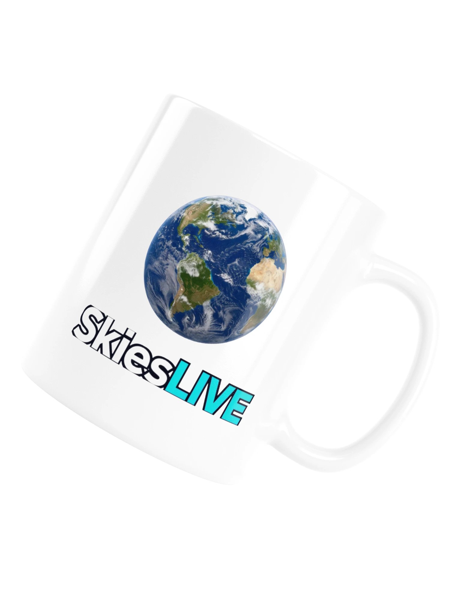 SkiesLIVE Earth Mug (White) product image (6)