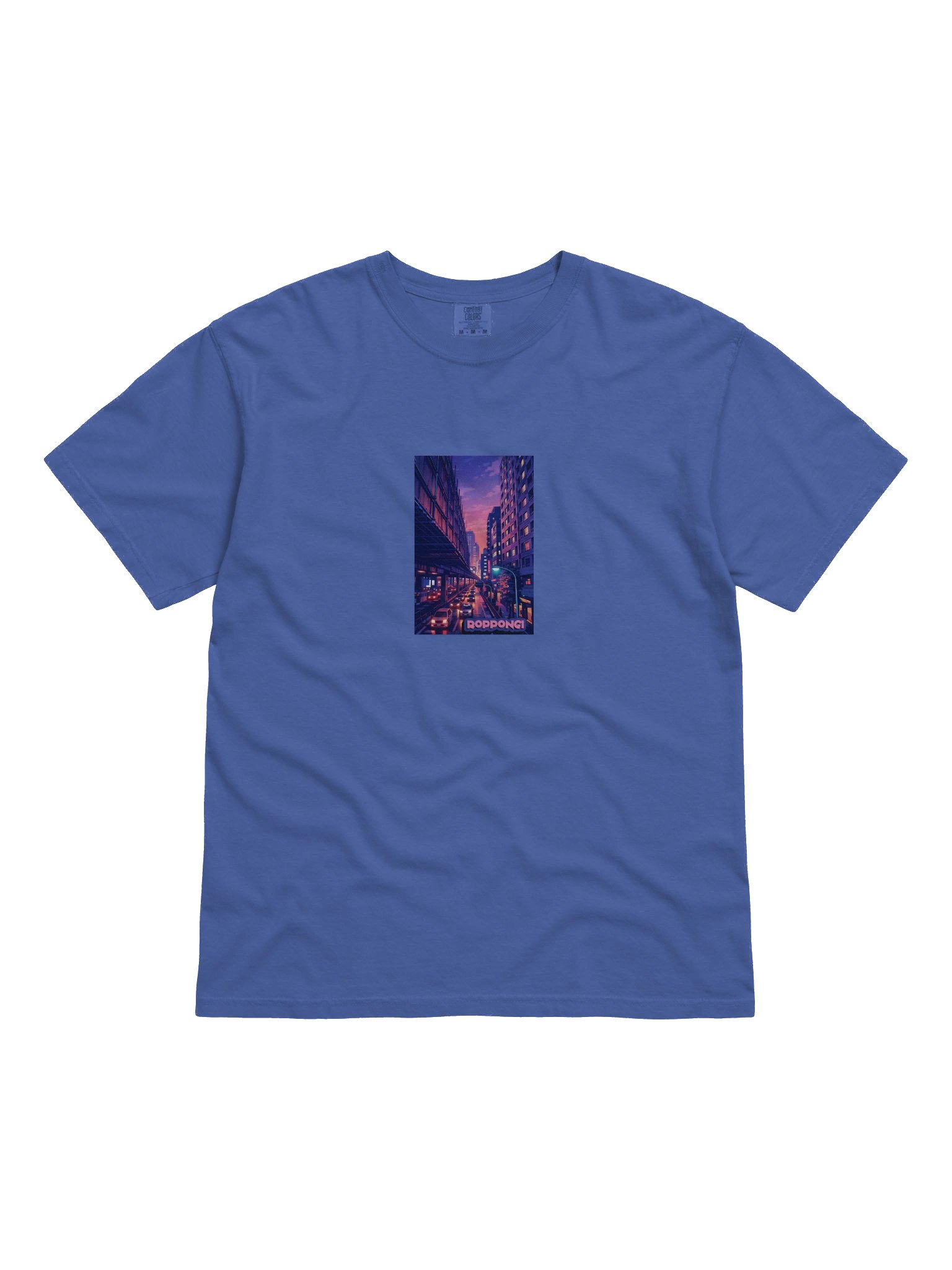Roppongi Neon Night T-shirt product image (1)