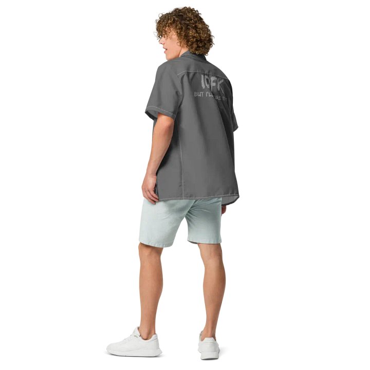 IDFK Whole Lotta Gray Button Up product image (1)