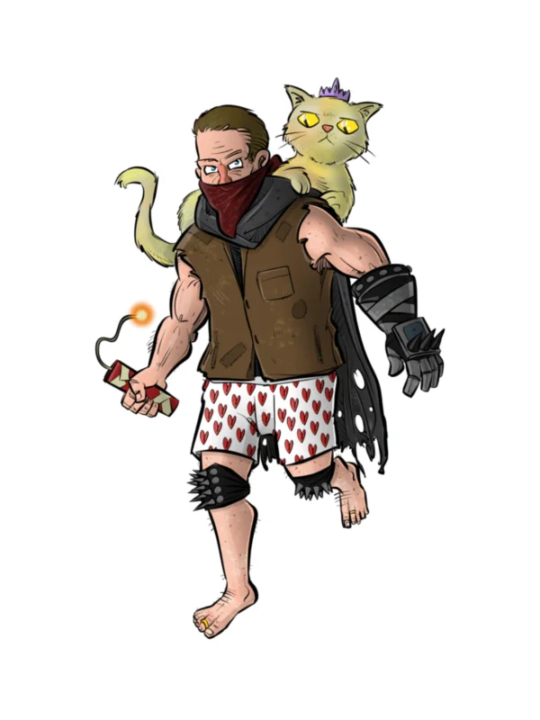 Carl and Cat Die-Cut Sticker product image (1)
