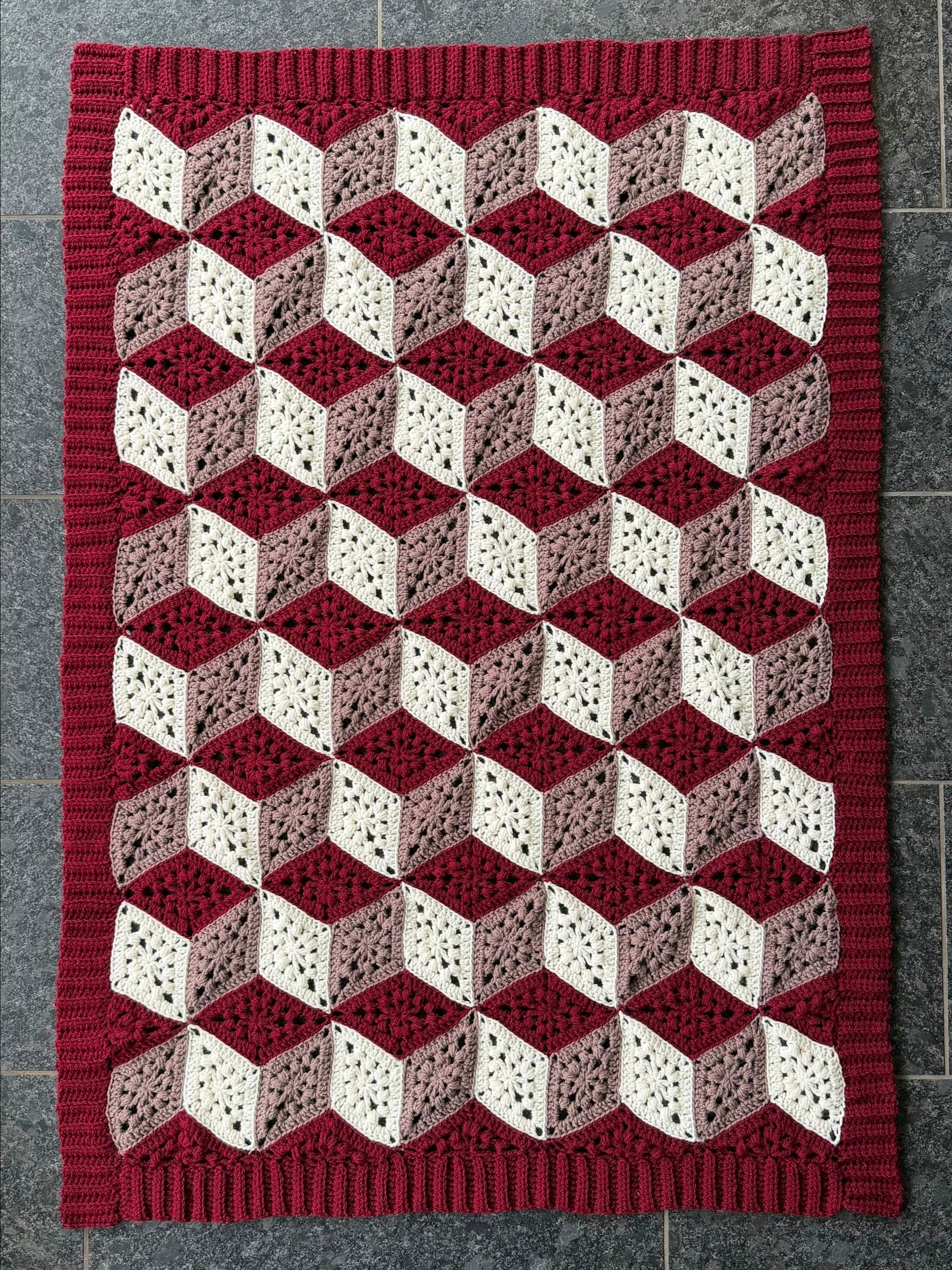 3D Cube Throw DK product image (3)