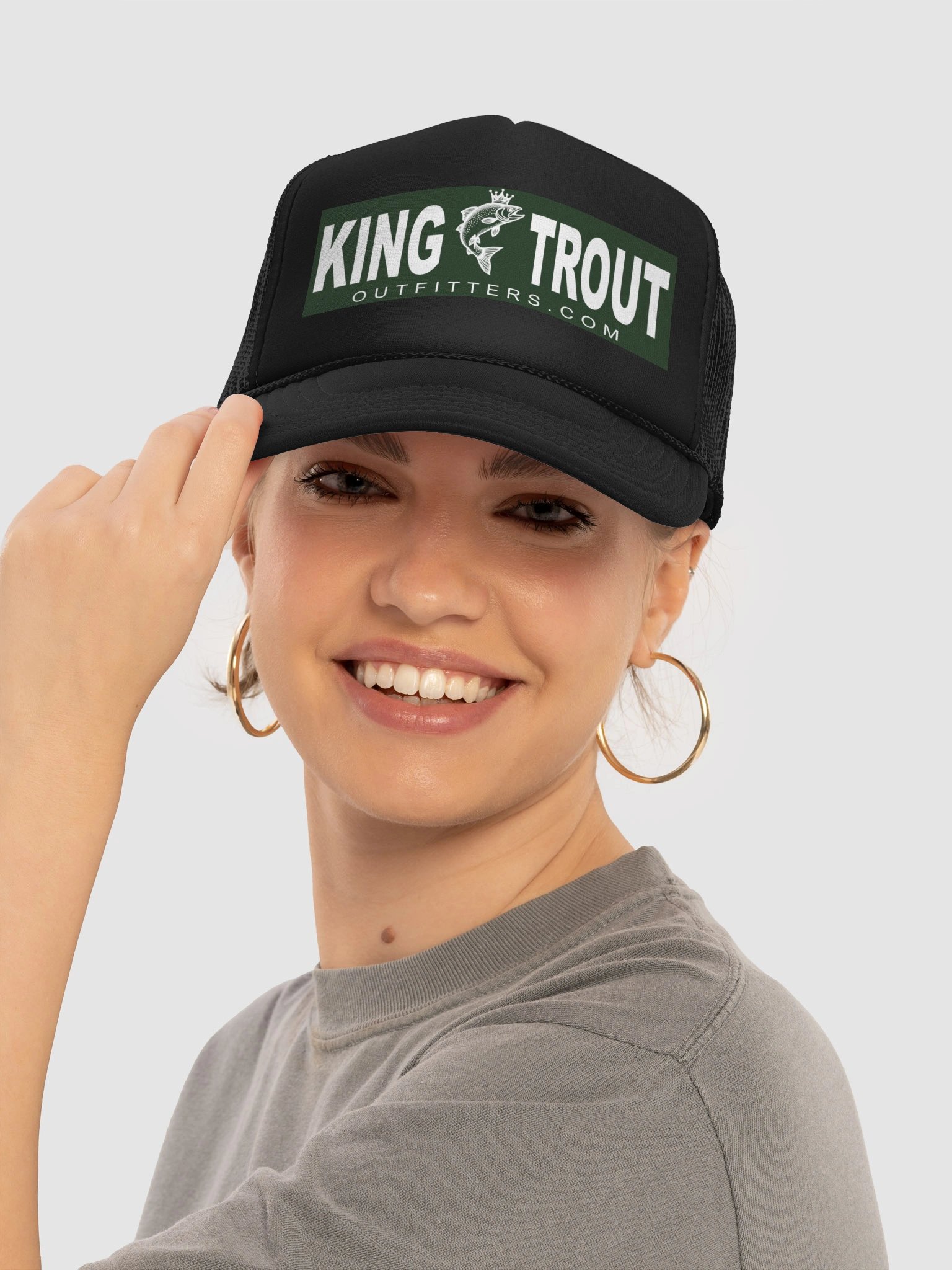 Retro Rope Foam Trucker Hat – Bow River Fly Fishing product image (5)