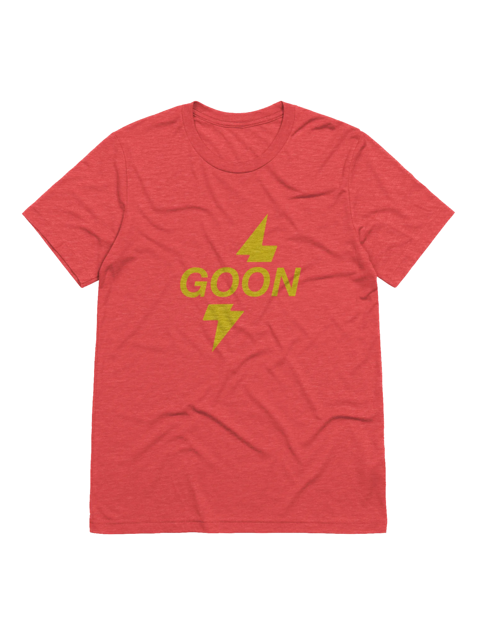 Goon Bolt Short Sleeve T-Shirt Red (Large Logo) product image (1)
