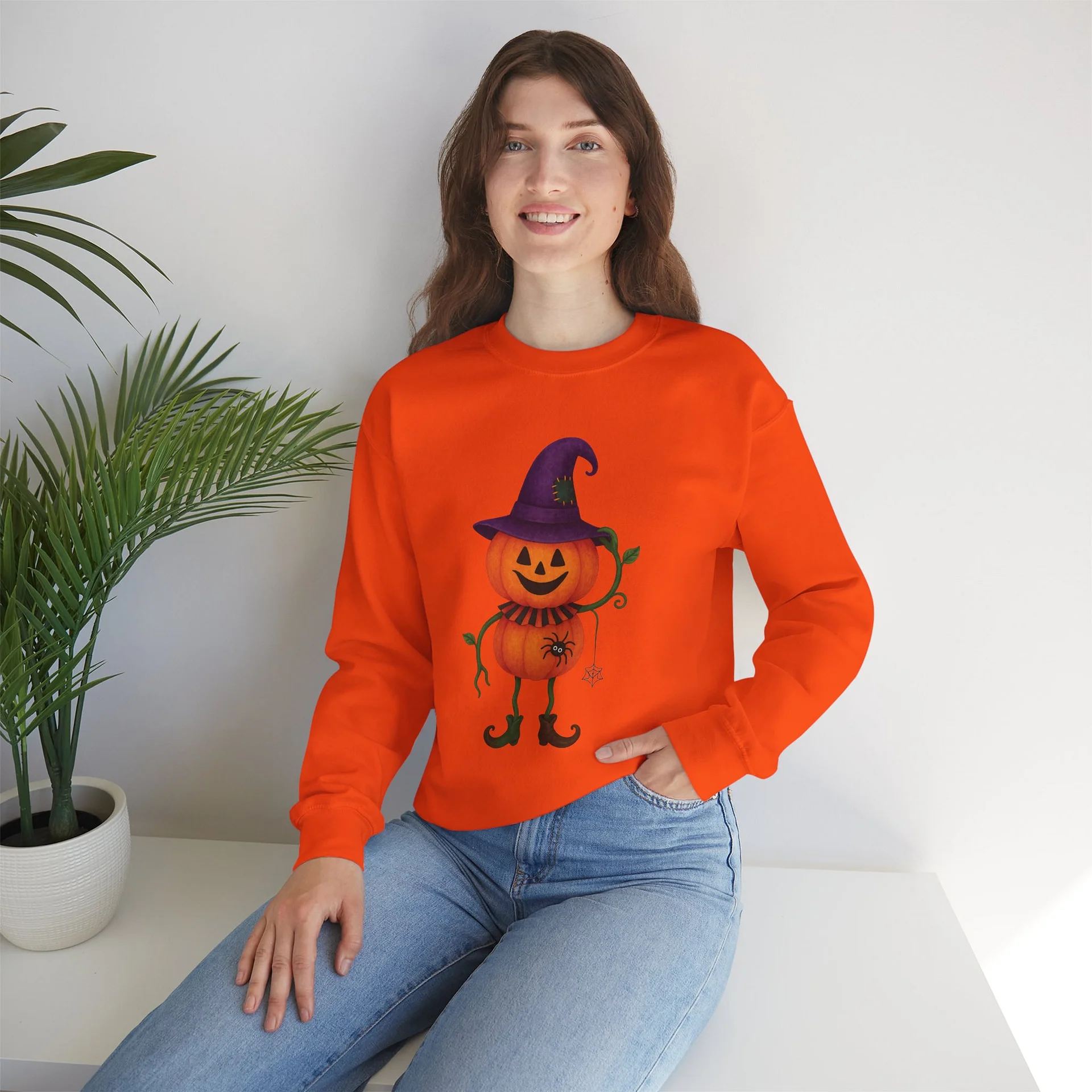 Mr. Pumpkin PNG | Cute Halloween Pumpkin Clipart | Fall Sublimation Design | Pumpkin Patch Digital Download product image (6)