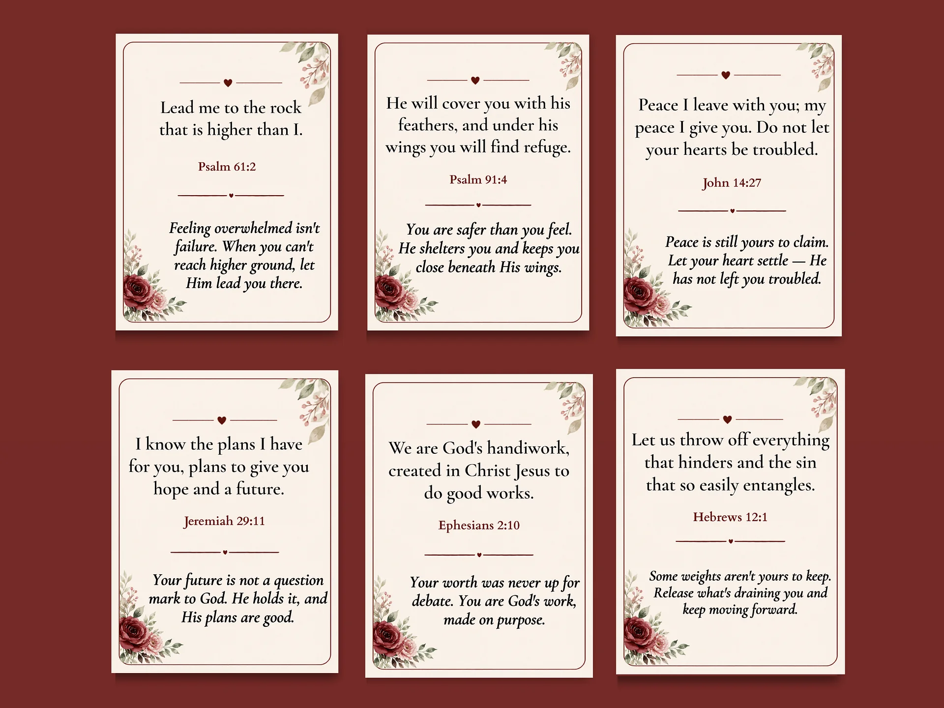 Whisper With God : 30 scriptures cards product image (8)