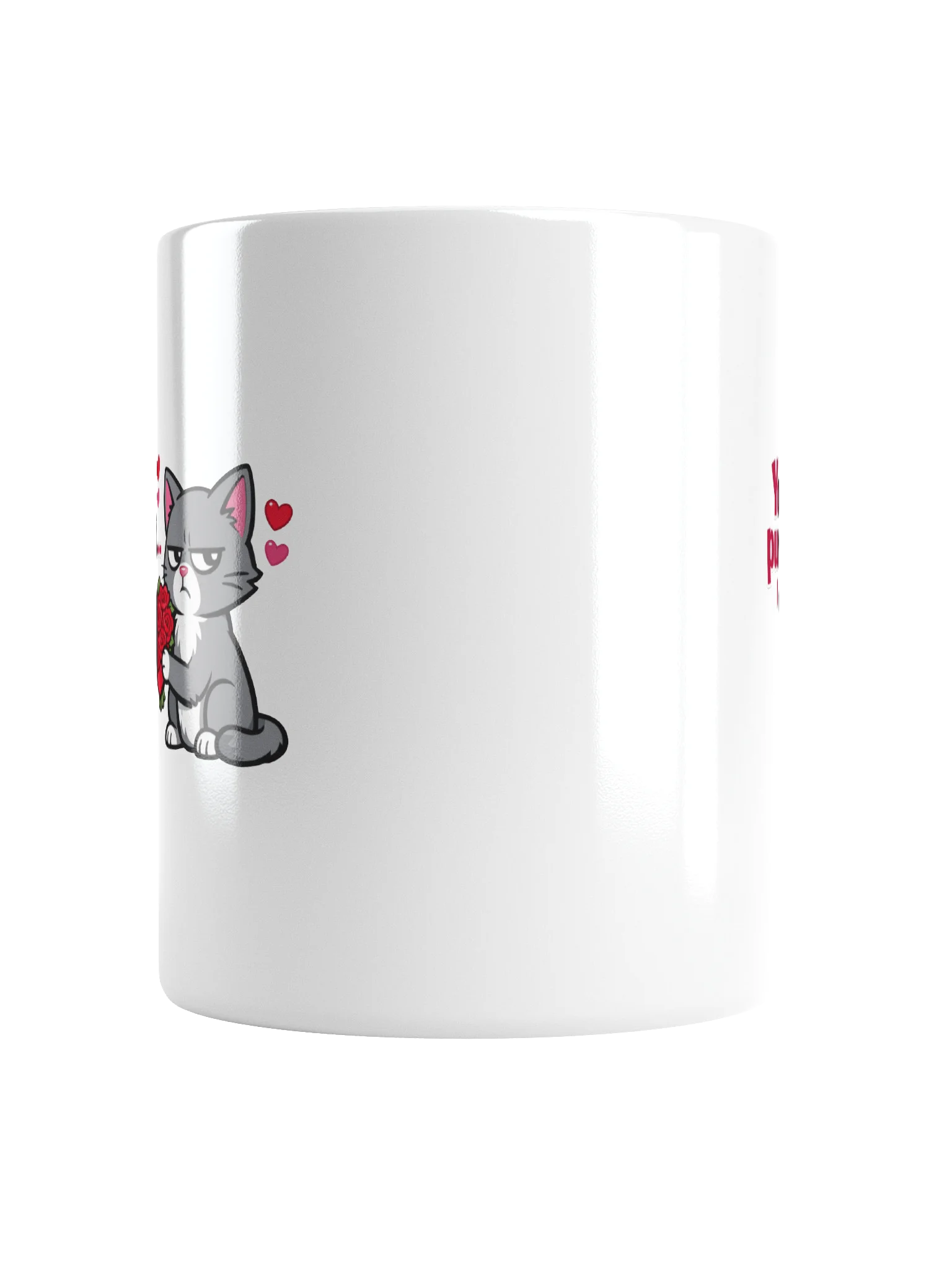 "You're Purrfect I Guess" Grumpy Cat Valentine's Mug product image (6)