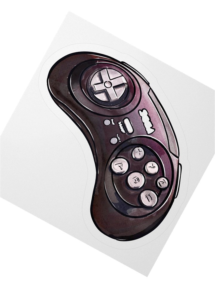 Button Masher MD Sticker product image (2)