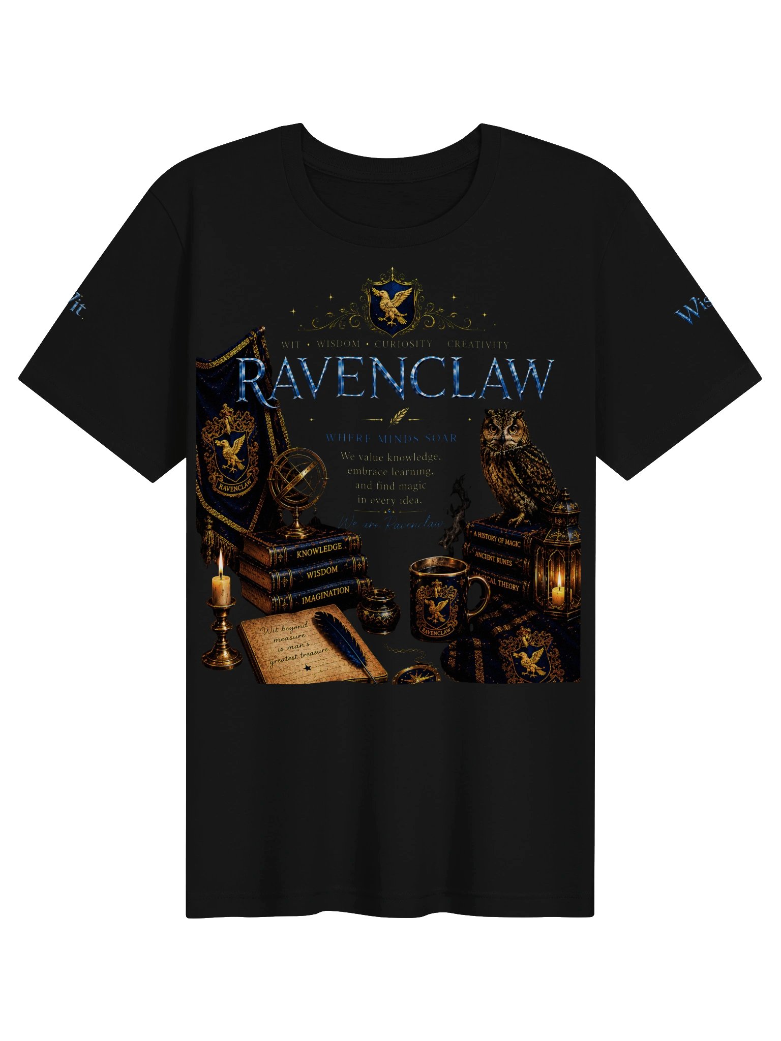 Vintage Wizarding House Collection – Proud to Be Ravenclaw T-Shirt product image (1)