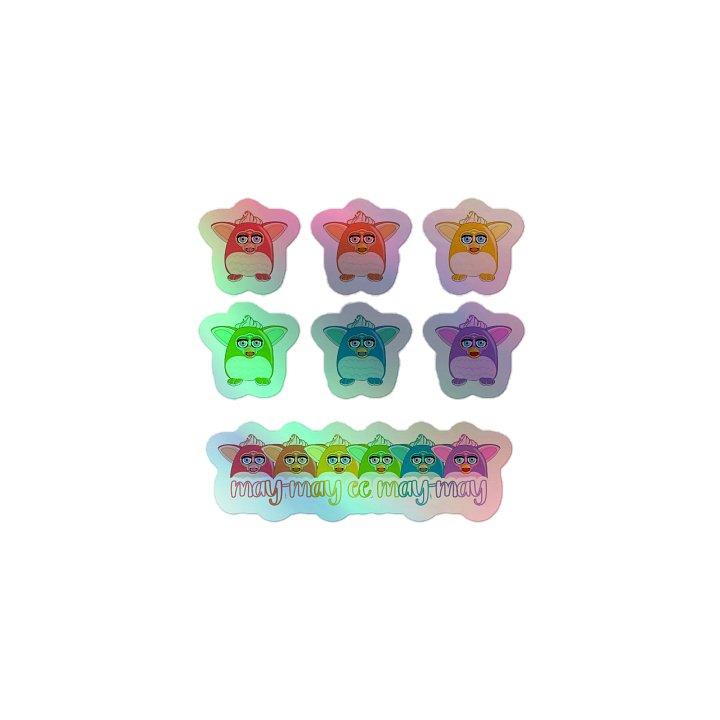 Furbish PRIDE 2025 - Furbish Holographic Love is Love Sticker Sheet product image (1)