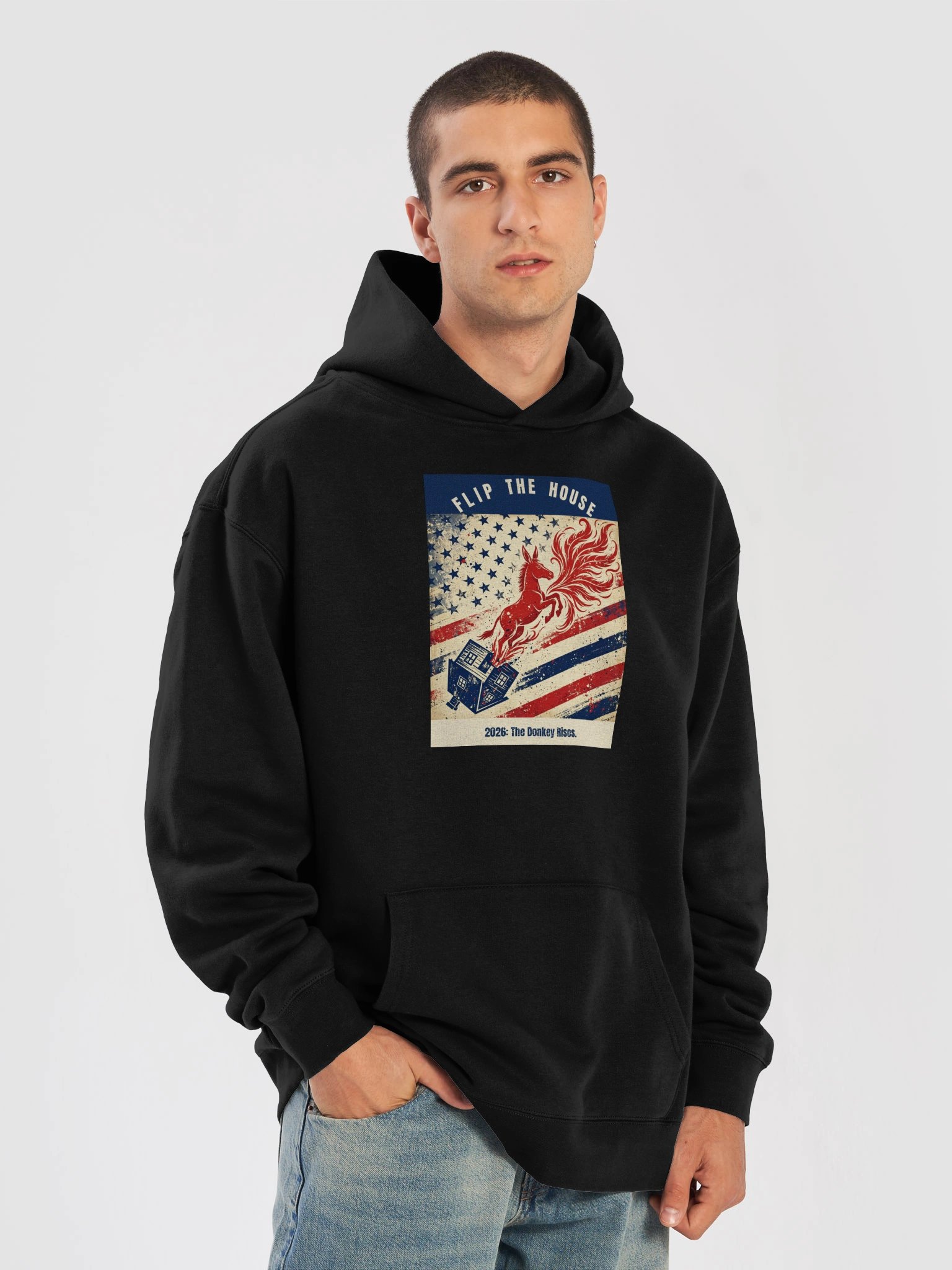 Flip the House Hoodie (Draft B) product image (7)