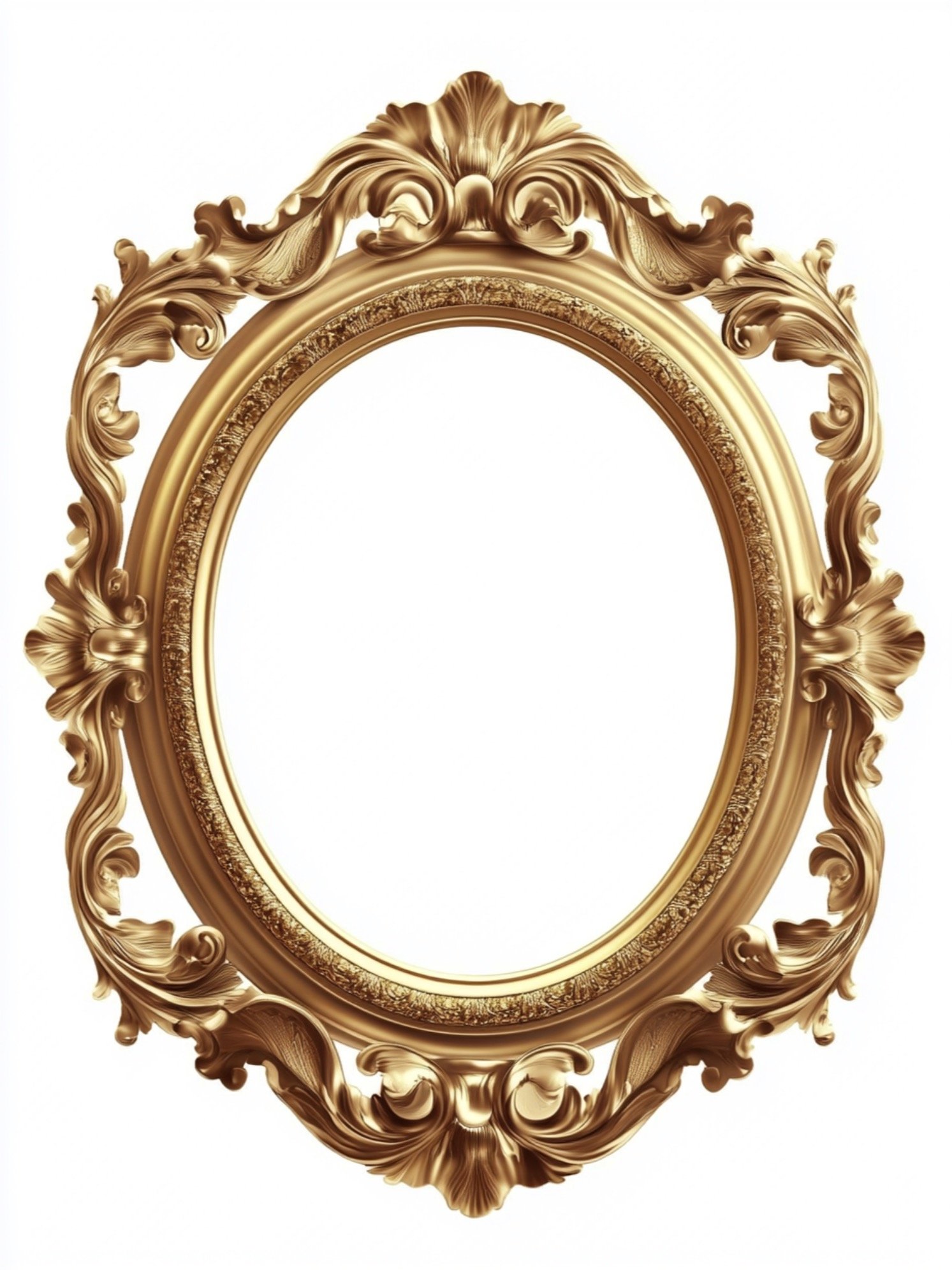 100 Rococo Frames Labels+Mini journal+cards Digital product image (6)